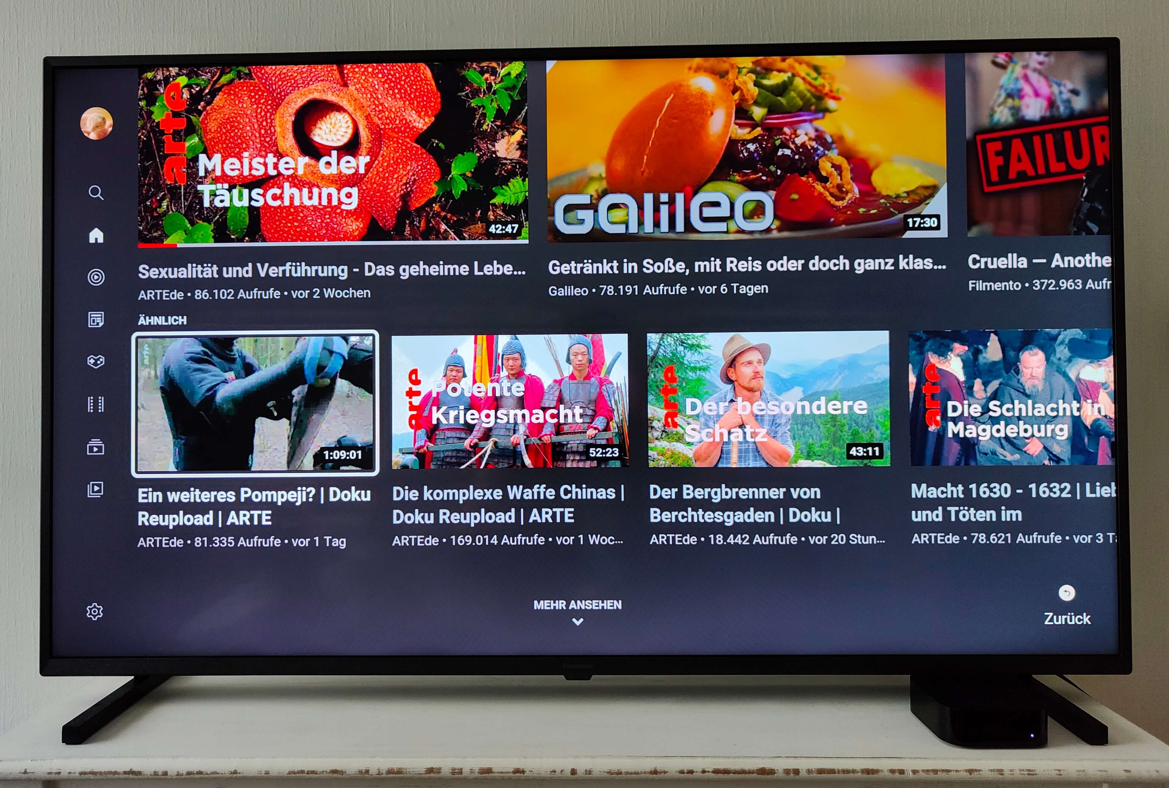 Panasonic TX-50JXW834 Test/Review.