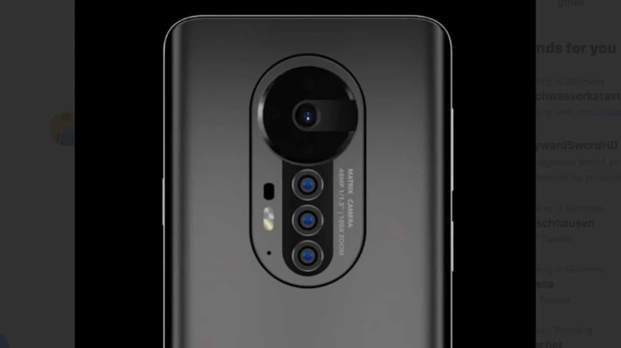 Honor Magic 3: Durchgesickertes Renderbild der Kamera.