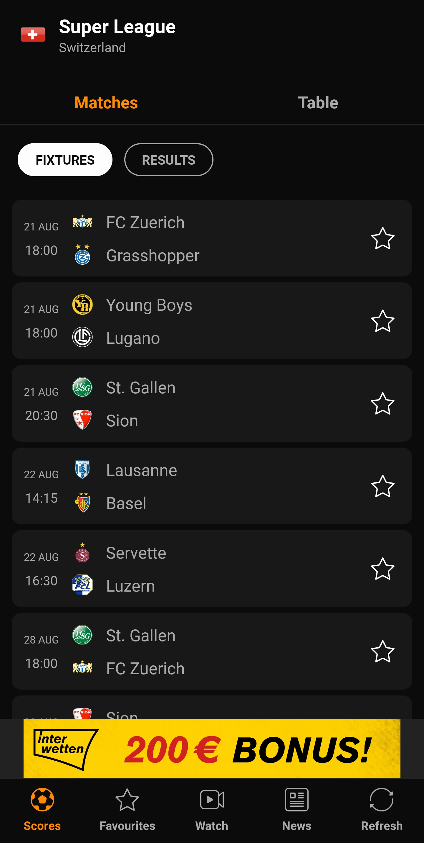LiveScore