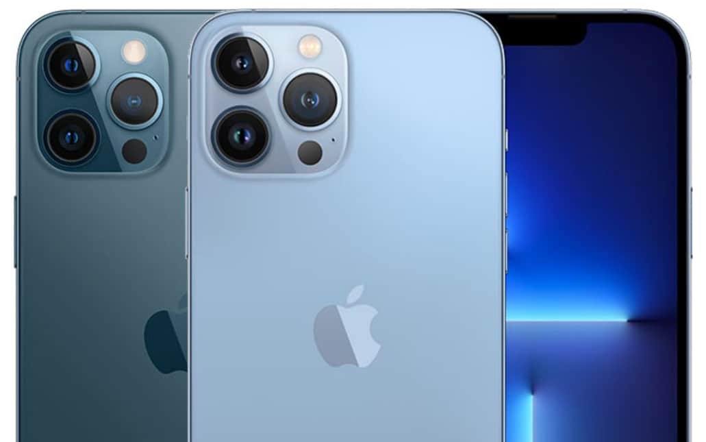 Apple iPhone 12 Pro Max vs iPhone 13 Pro Max: Die Hülle des alten iPhones passt nicht auf das neue Modell.