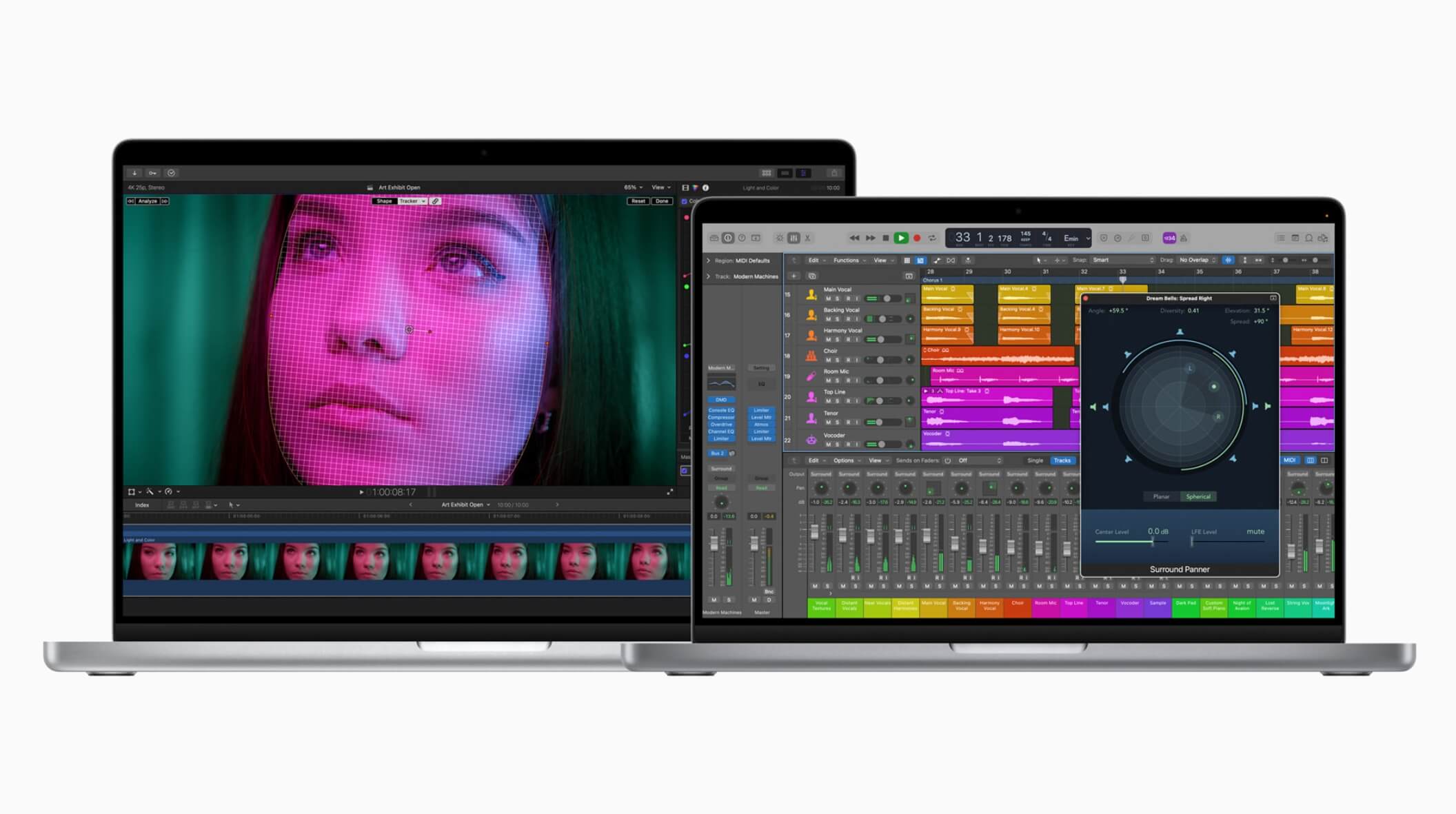 Updates für Final Cut Pro, Logic Pro und Motion.