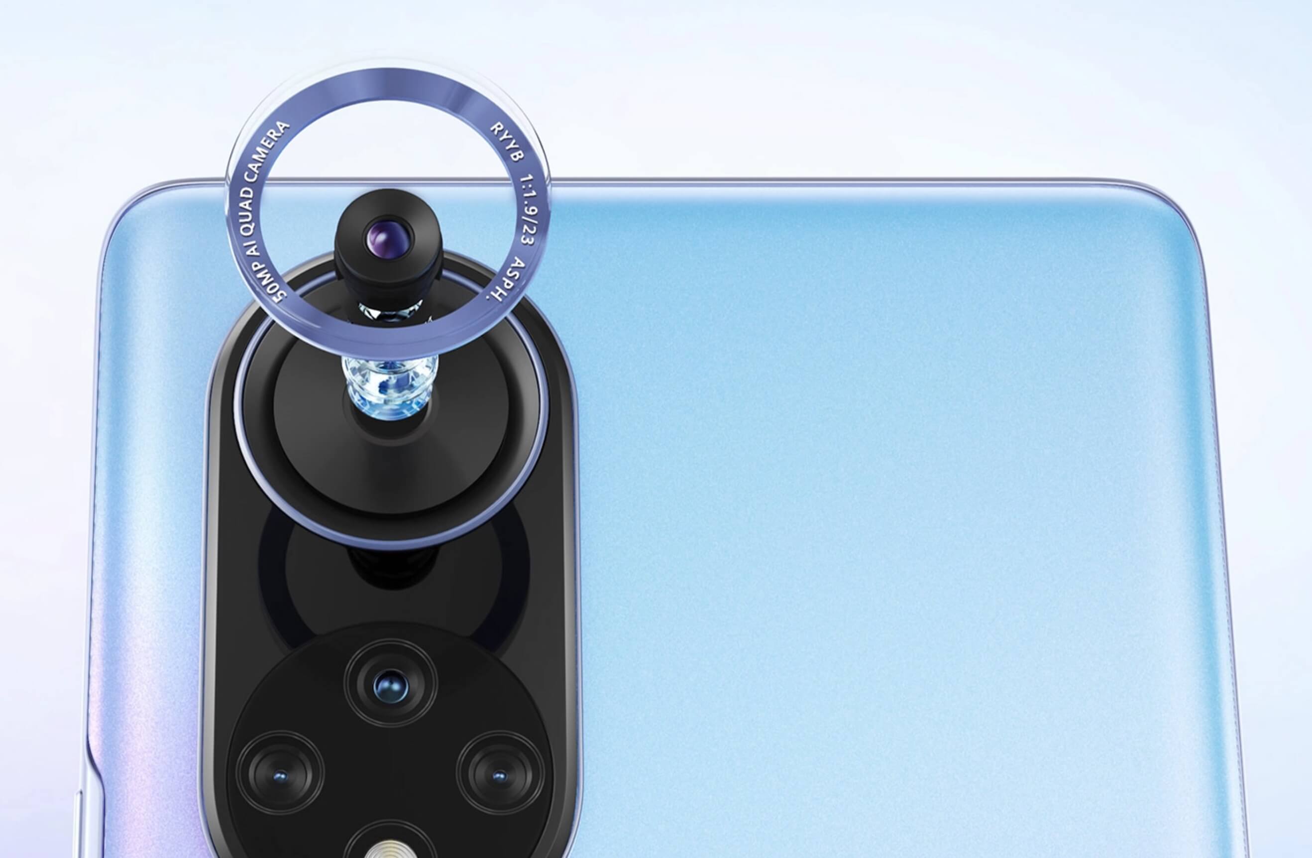 Huawei Nova 9: Kamera mit 4 Linsen und 50 Megapixeln.