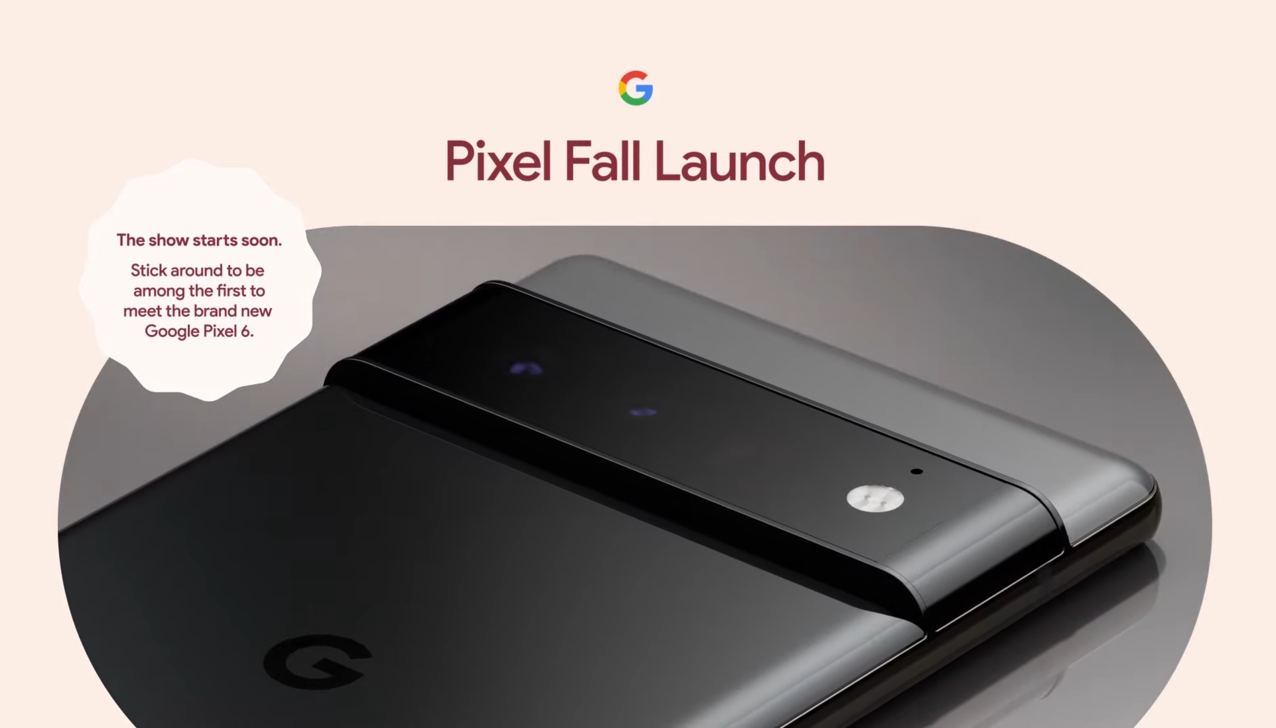 Screenshot Google Event