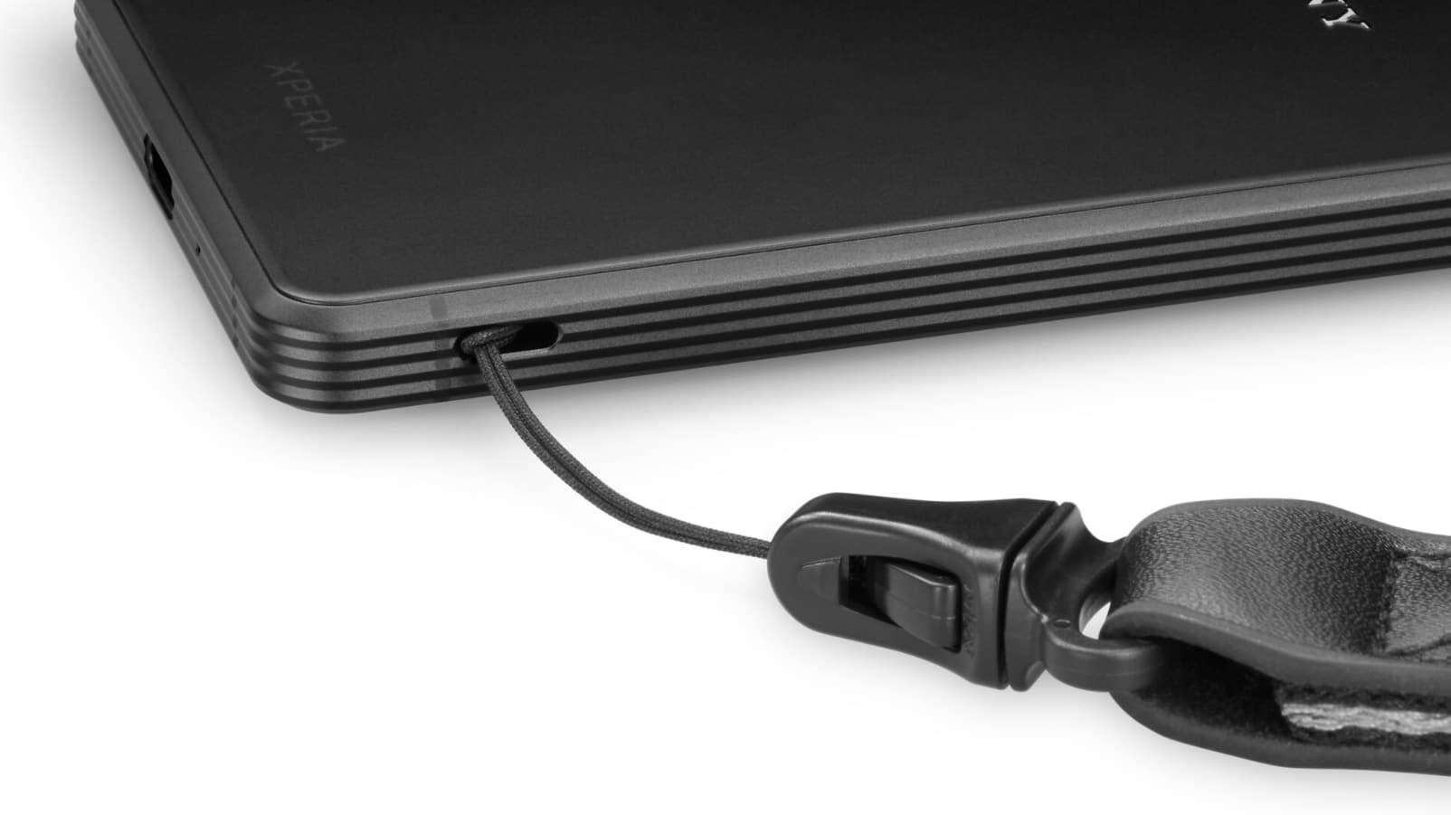 Sony Xperia Pro-I: Haltegriff kann befestigt werden.