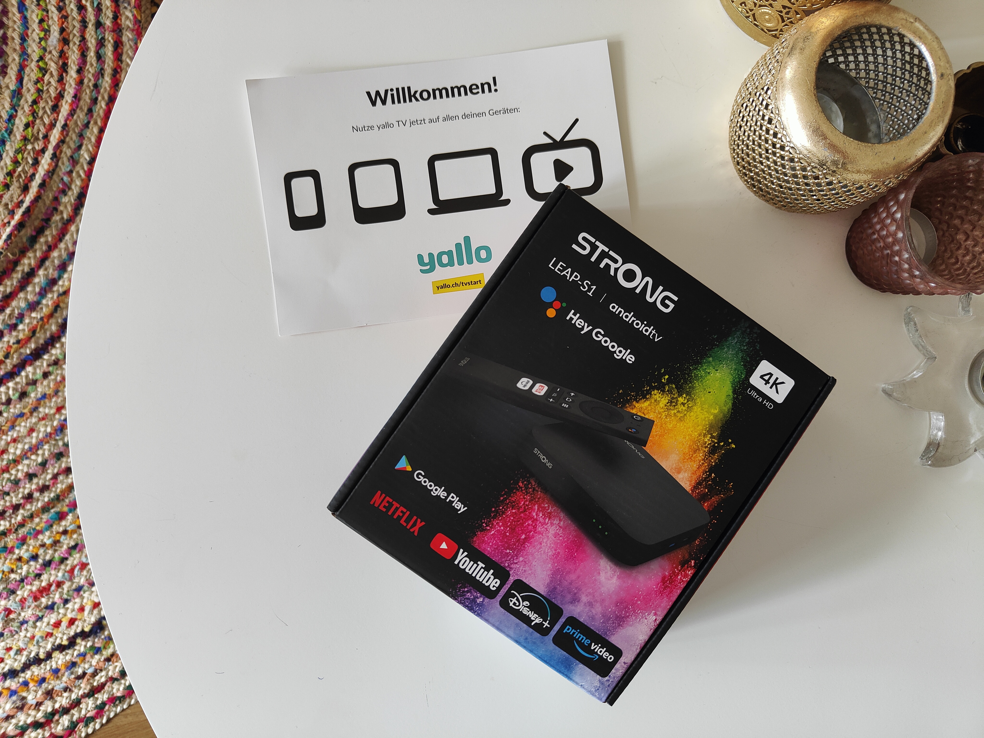 Strong Leap S1 Verpackung