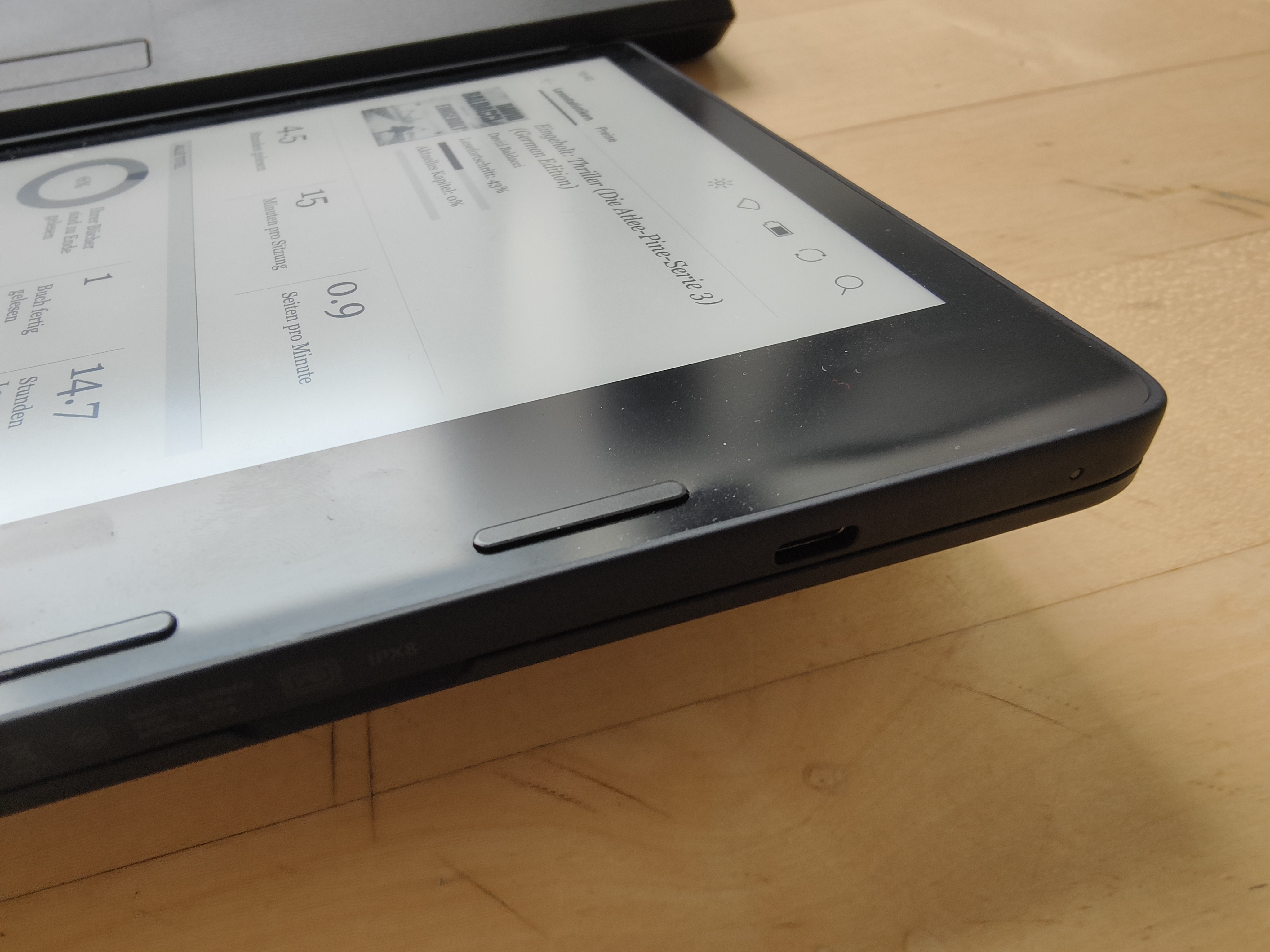 USB-C-Anschluss beim Kobo Sage