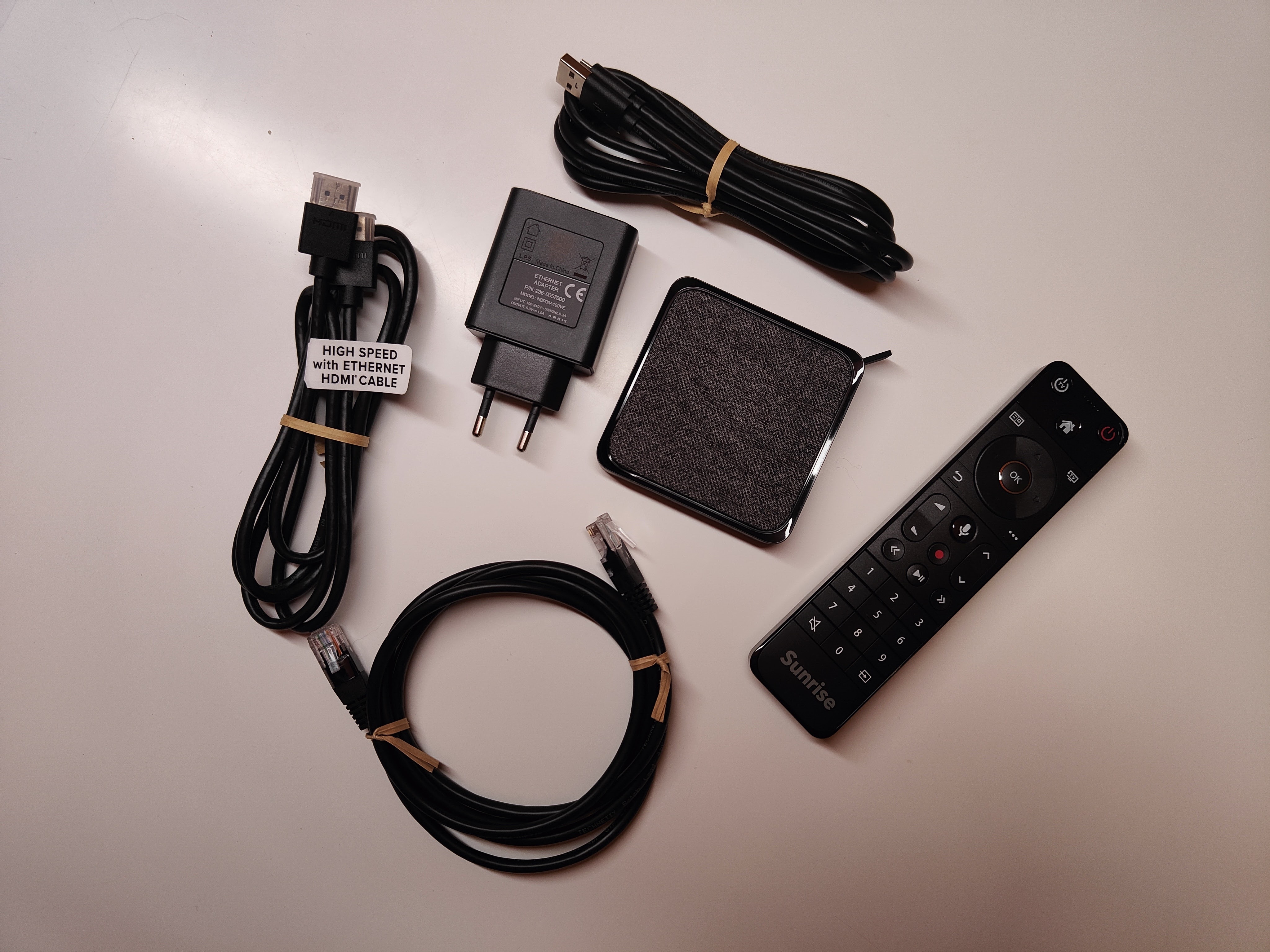 Sunrise TV Lieferumfang