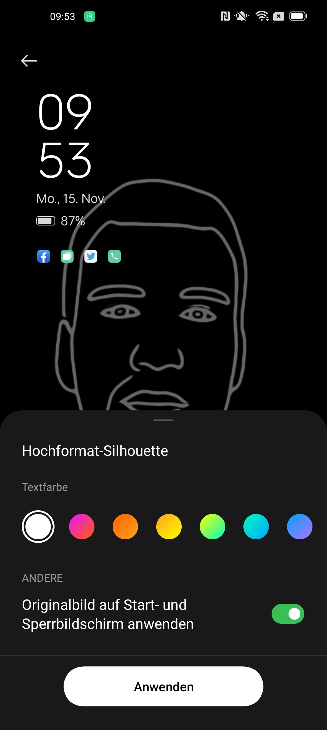 "Hochformat-Silhouette" nennt sich eine spannende neue Funktion