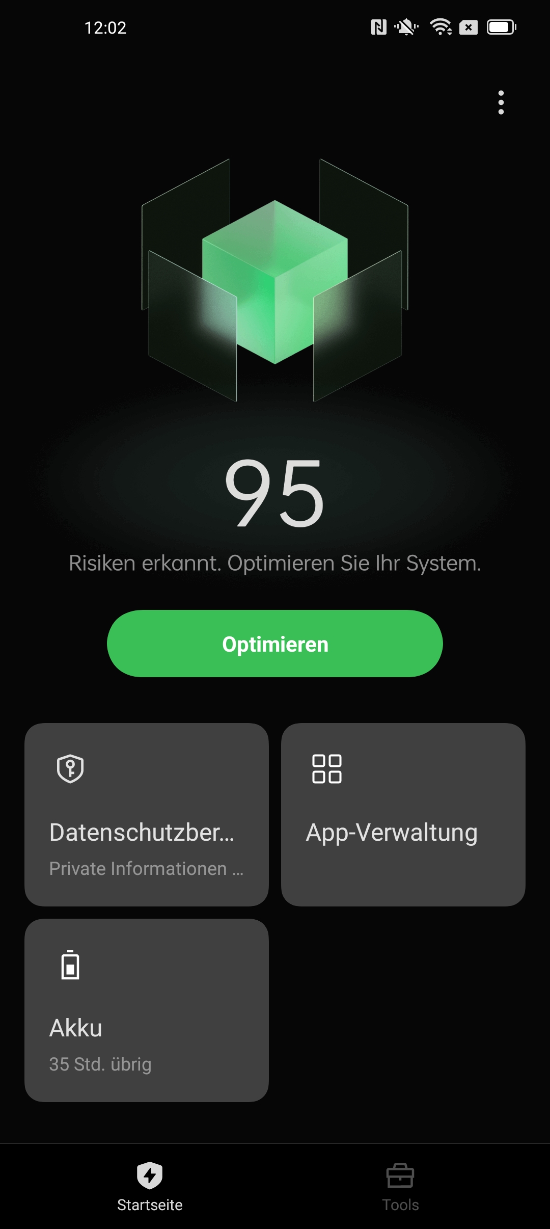 Der Telefonmanager unter ColorOS 12