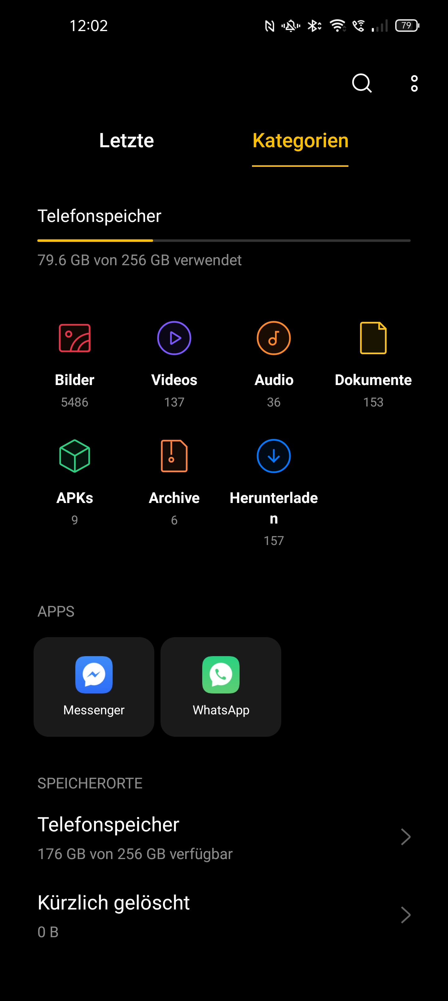 Dateimanager unter ColorOS 11