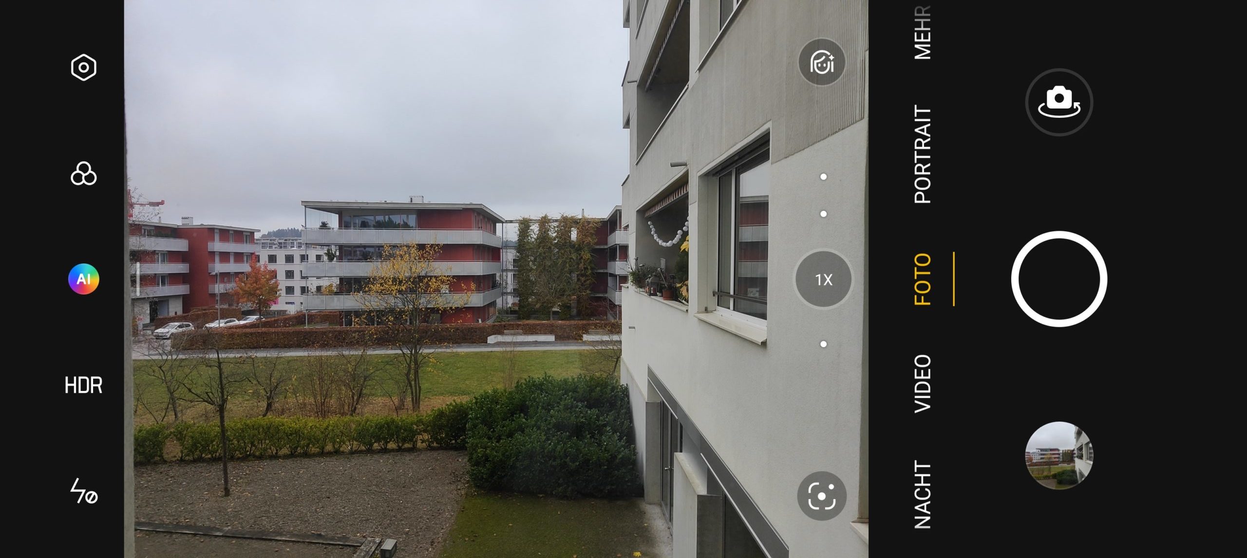 Kamera-App unter ColorOS 11