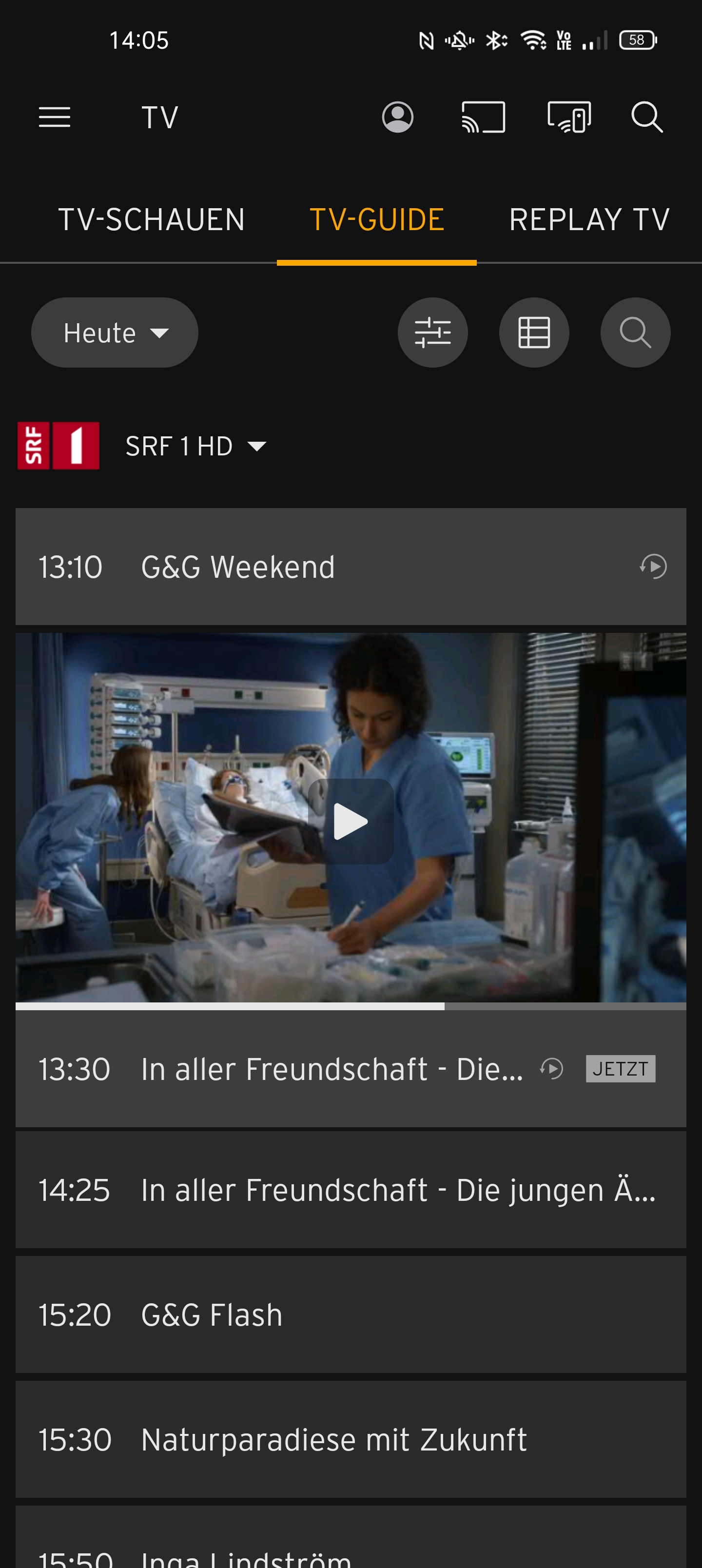 TV-Übersicht