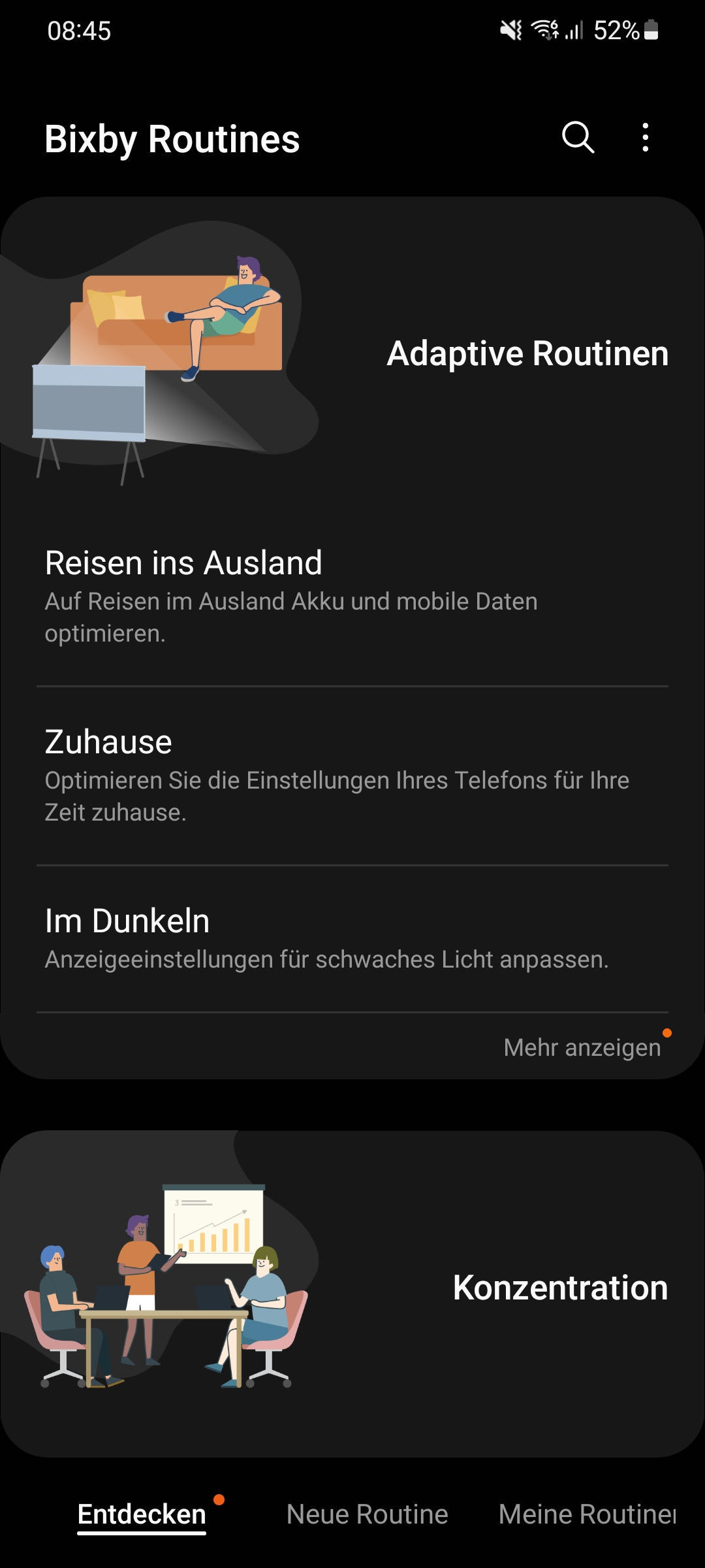 Bixby-Routinen auf Galaxy S21 Ultra