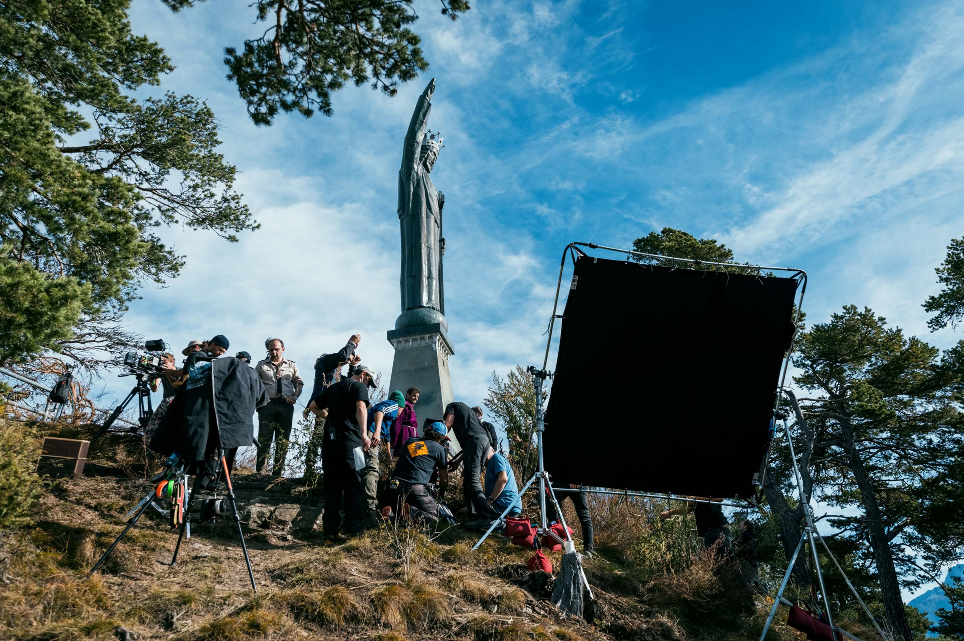 Tschugger: Bilder vom Dreh der 1. Staffel der SRF-Serie.