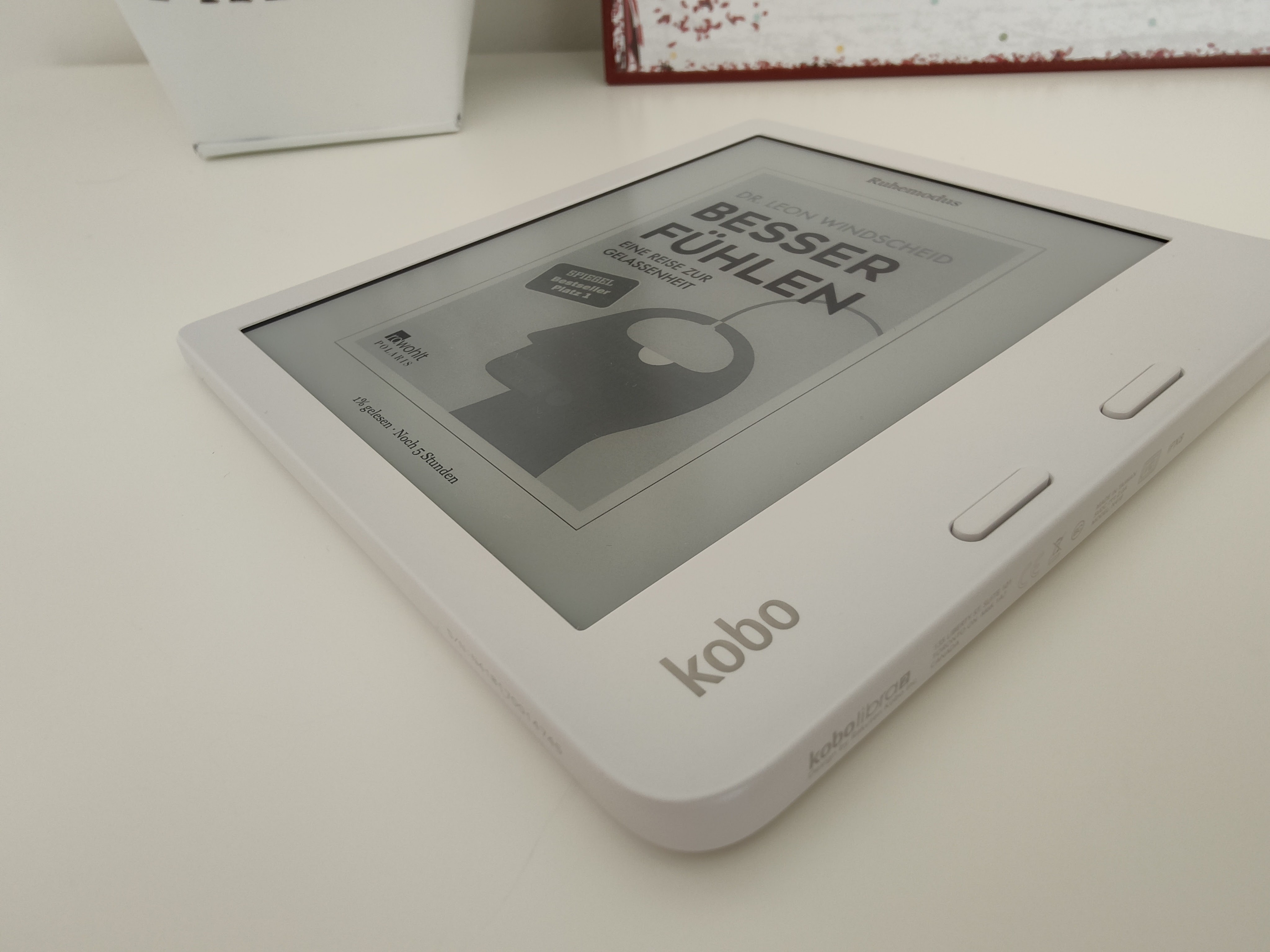 Kobo Libra 2 physische Tasten