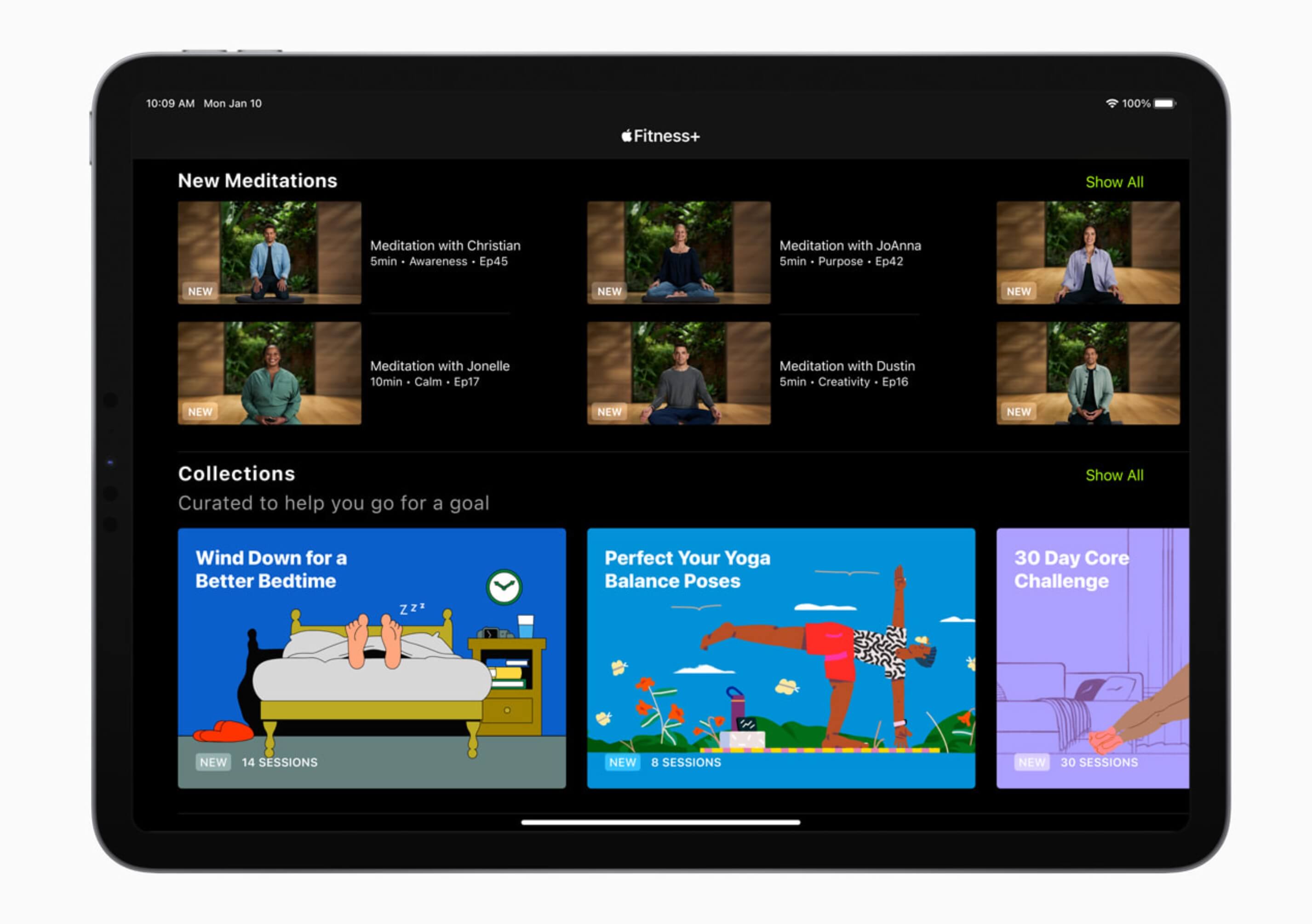 Apple Fitness+ Collections