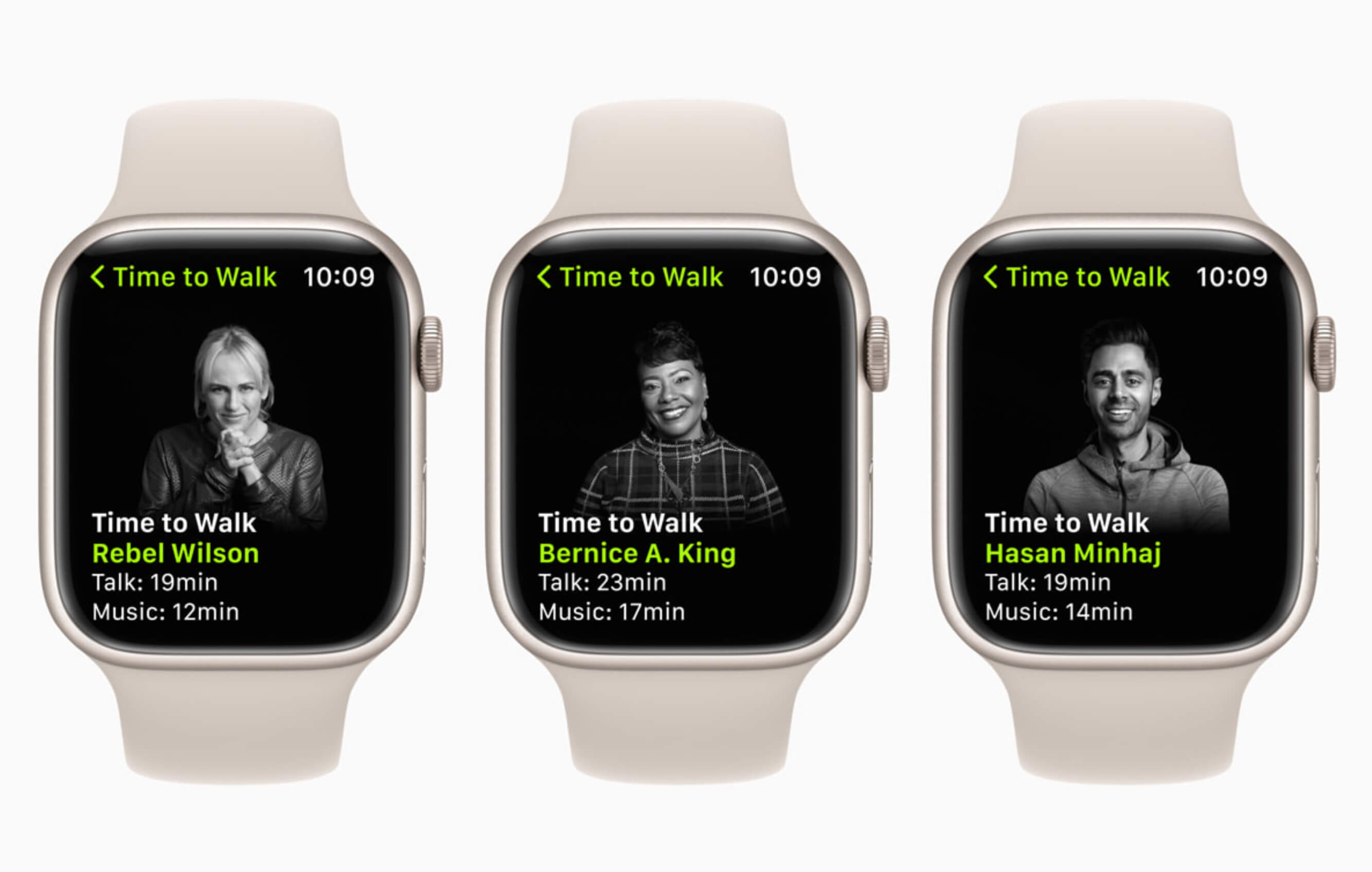 Apple Fitness+ Zeit zum Gehen