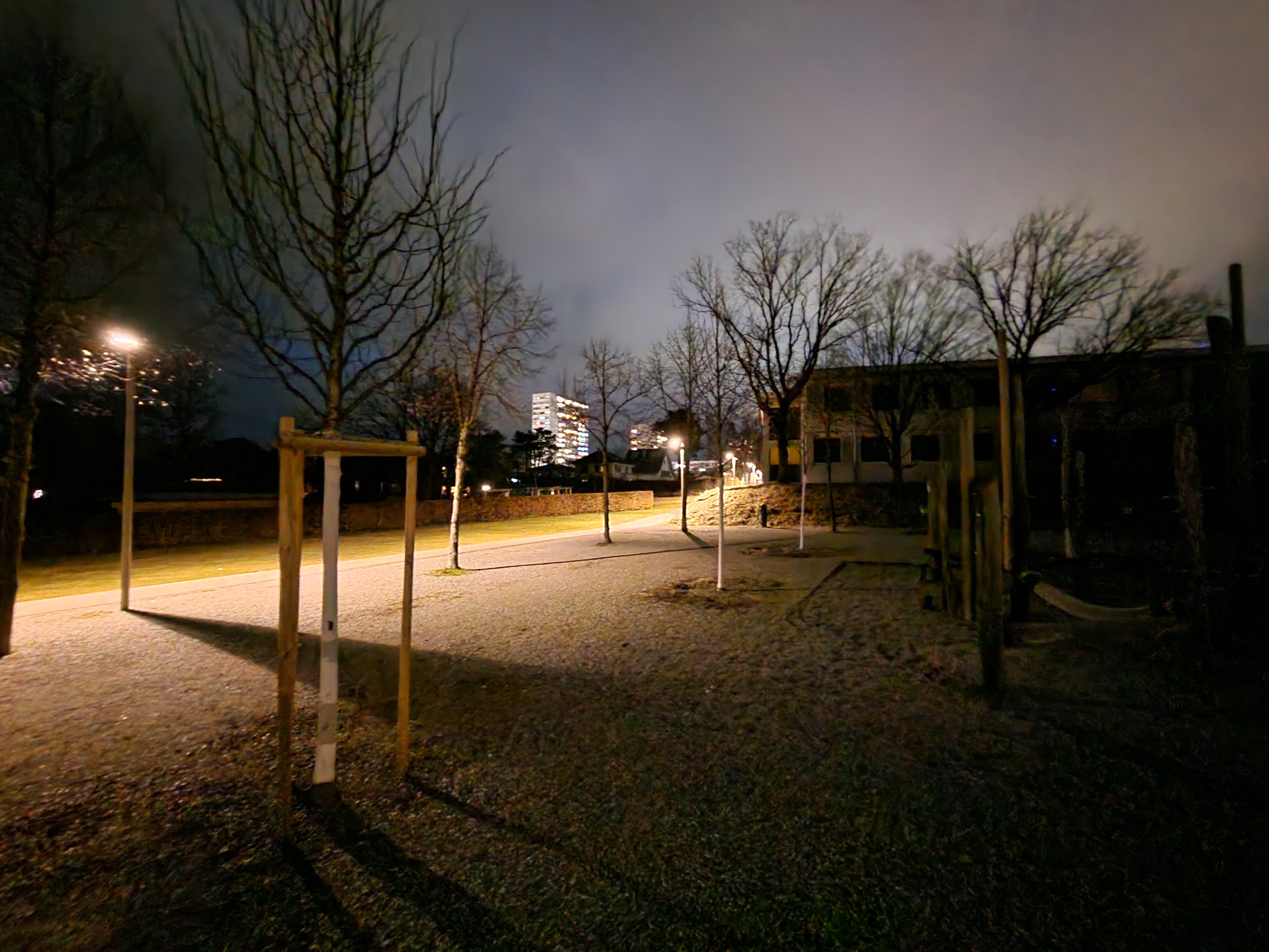 Brauchbar sind die Bilder der Ultraweitwinkelkamera bei Nacht