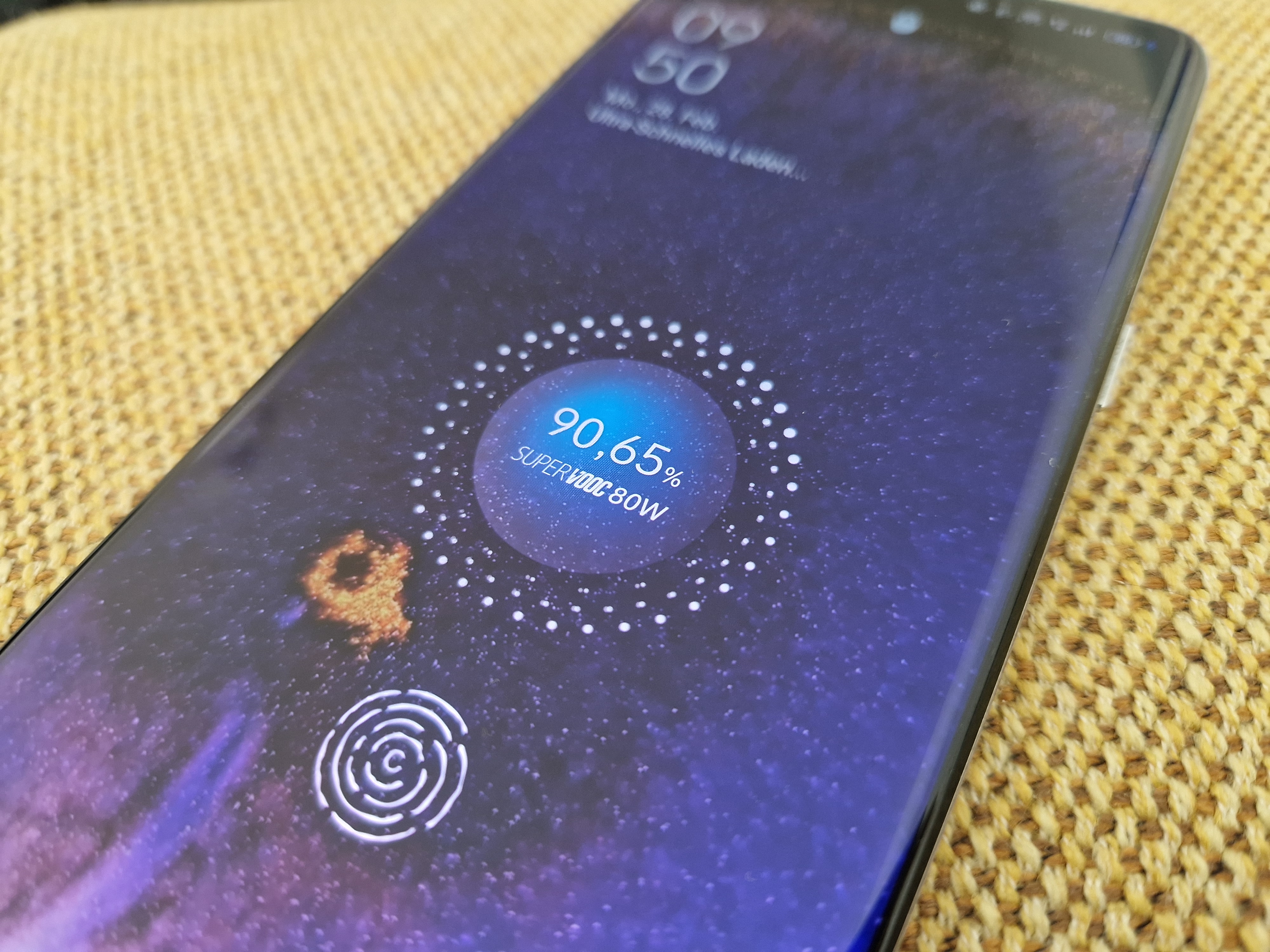 Oppo Find X5 Pro Akkuladen