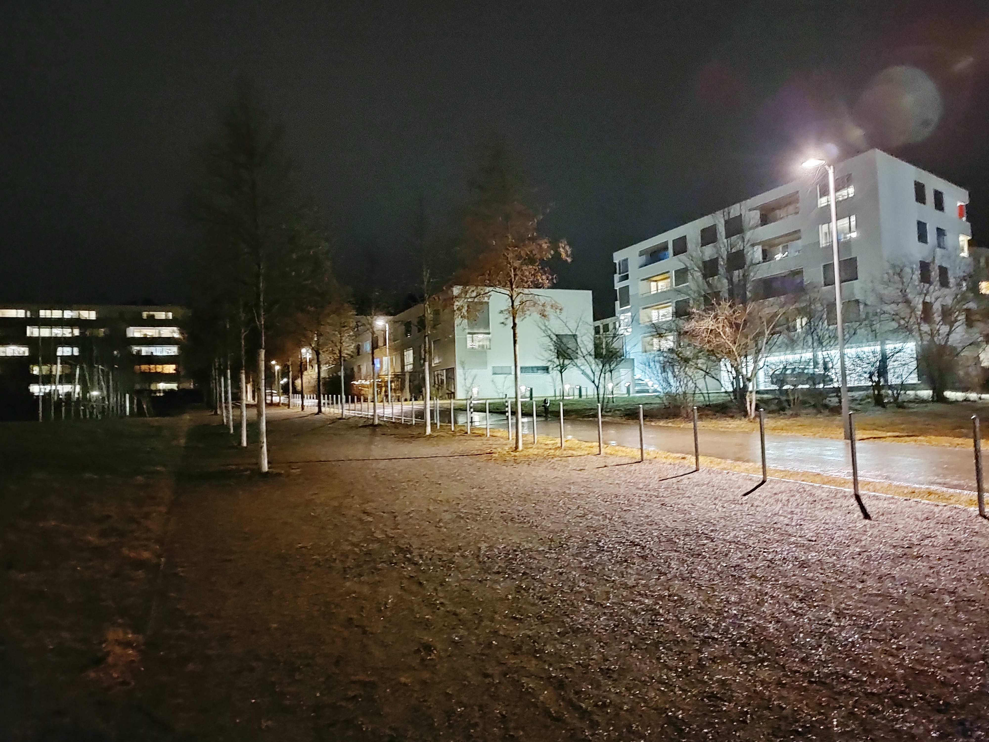 Nachtaufnahme mit Hauptkamera