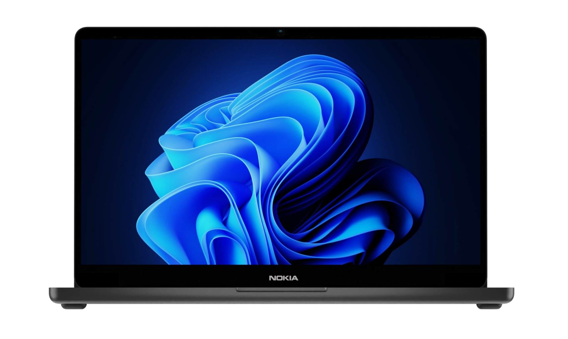 Das Nokia PureBook Pro: Display mit FullHD und 250 Nits Helligkeit.