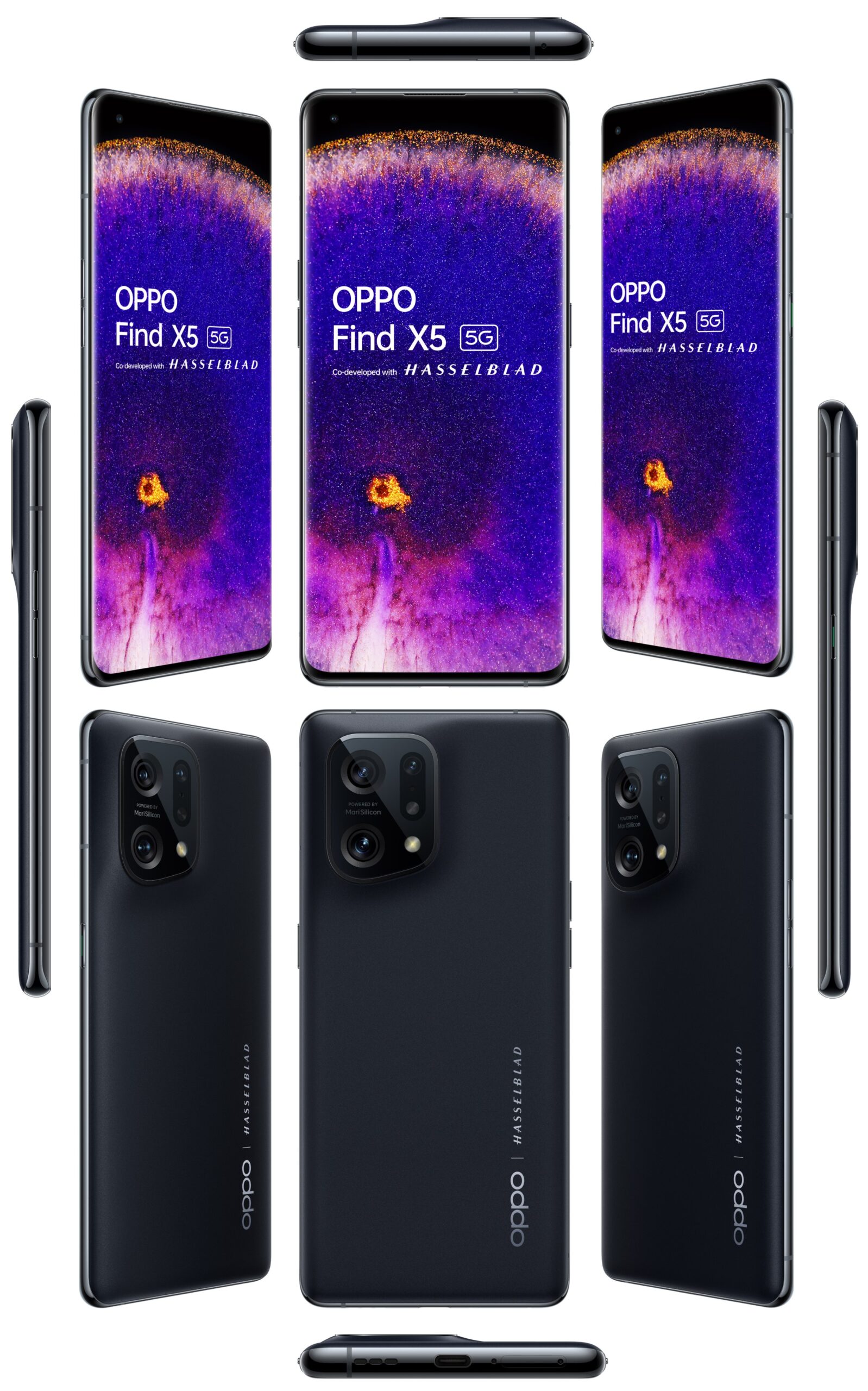 Oppo Find X5 in Ceramic Schwarz