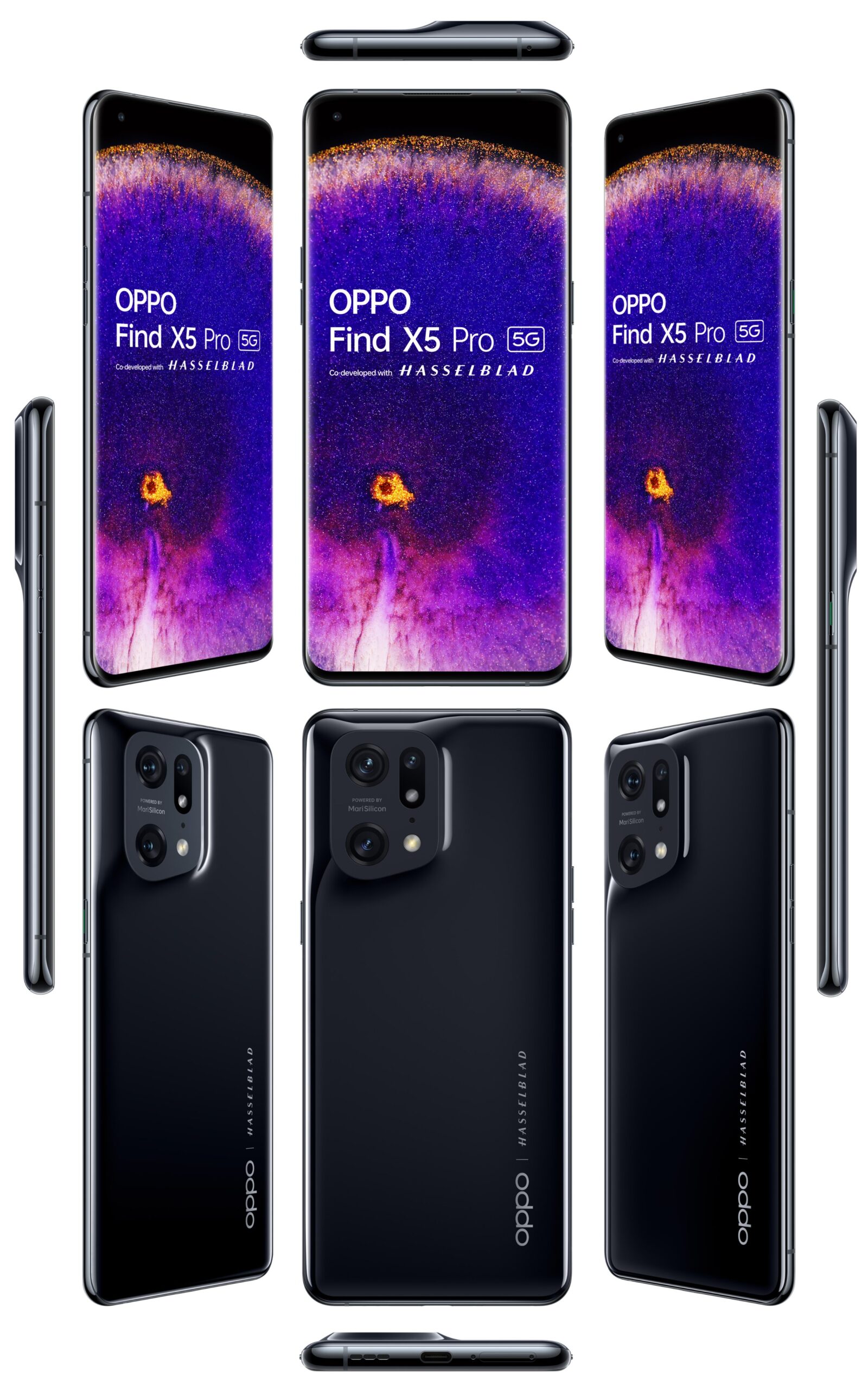 Oppo Find X5 Pro in Ceramic Schwarz