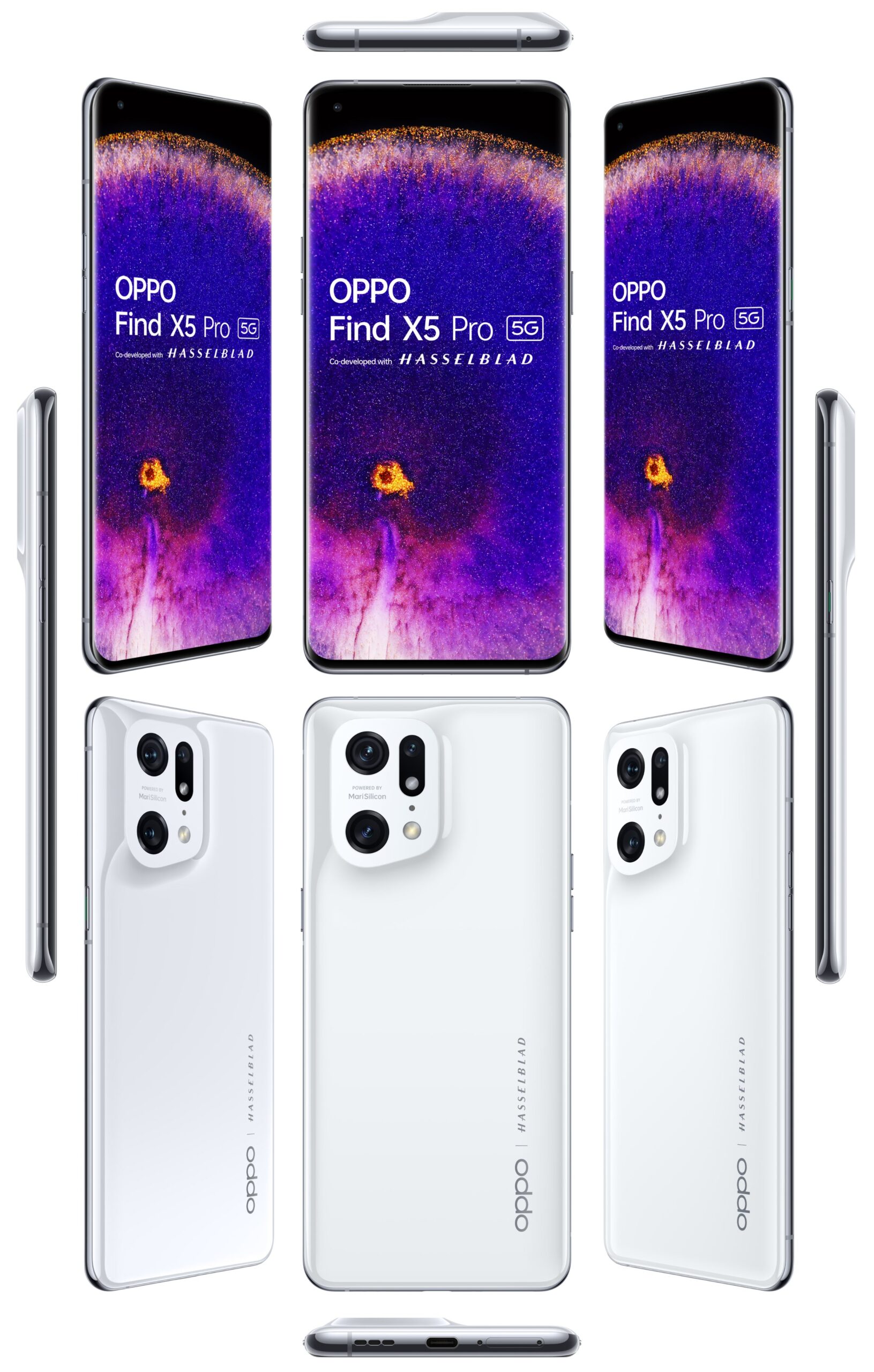 Oppo Find X5 Pro in Ceramic Weiss