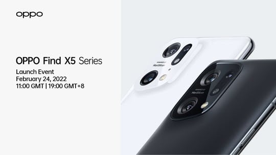 Oppo Find X5 Series Launch-Event Invite