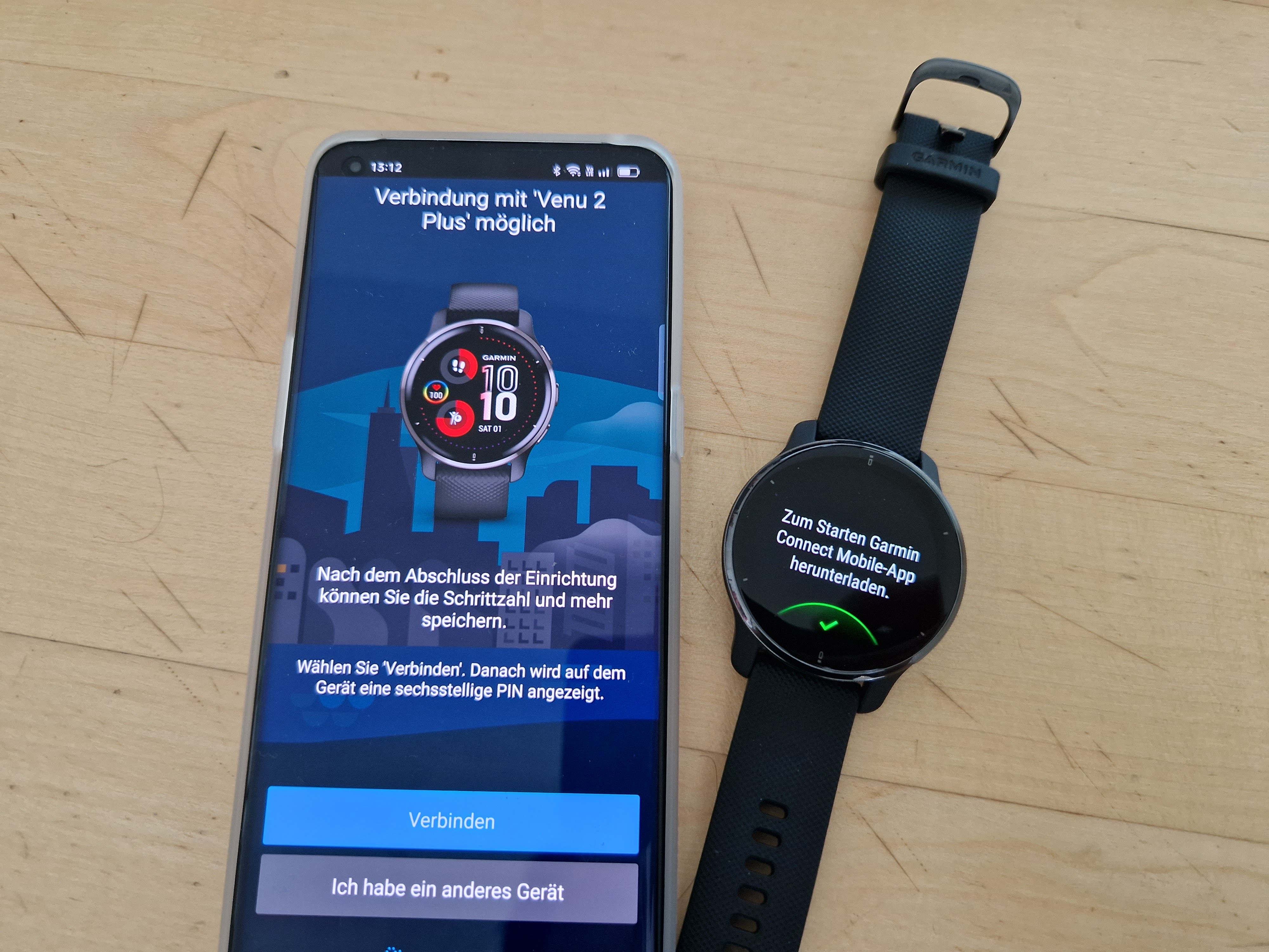 Inbetriebnahme Garmin Venu 2 Plus