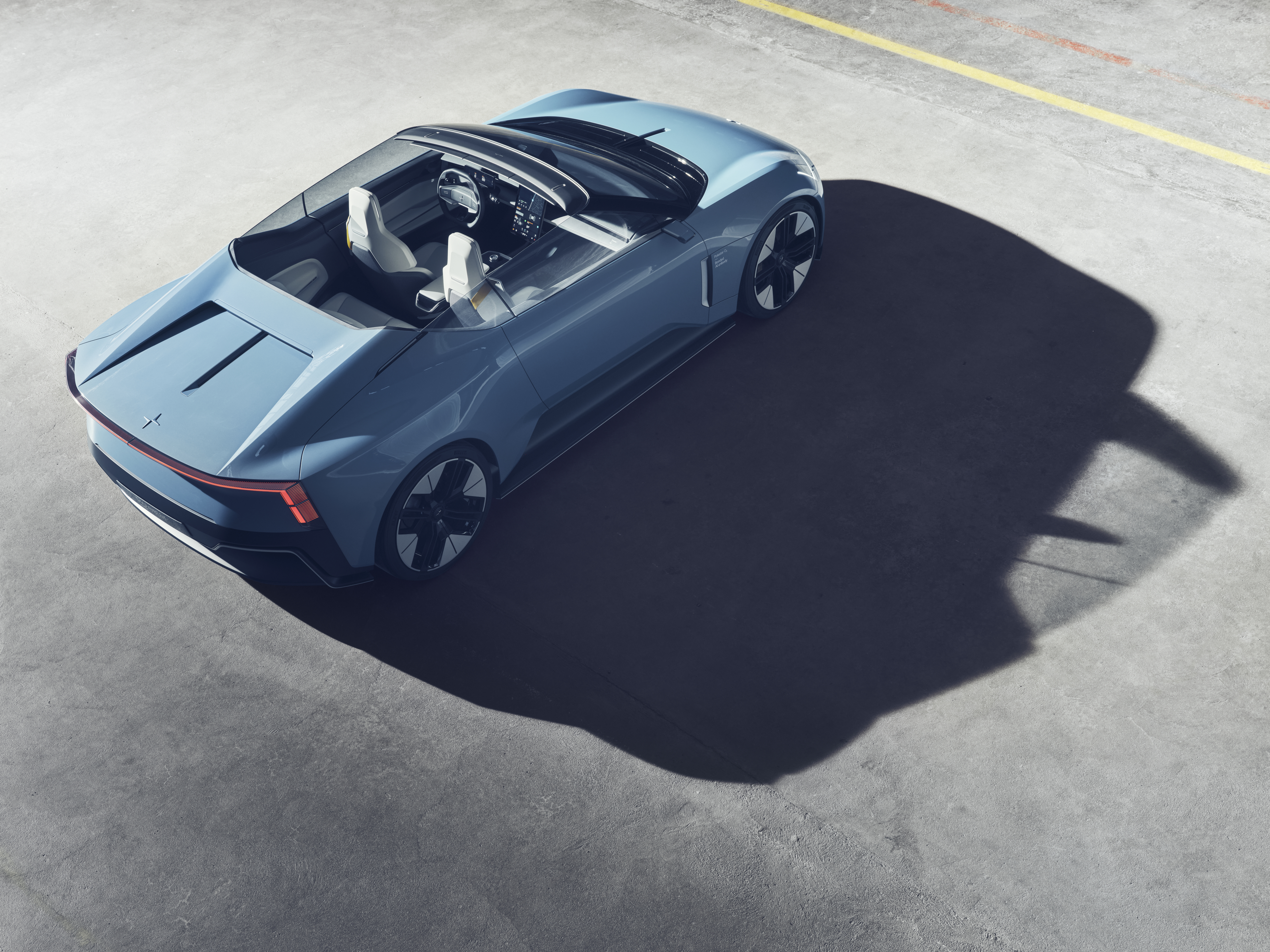 Polestar O2 Sicht von oben