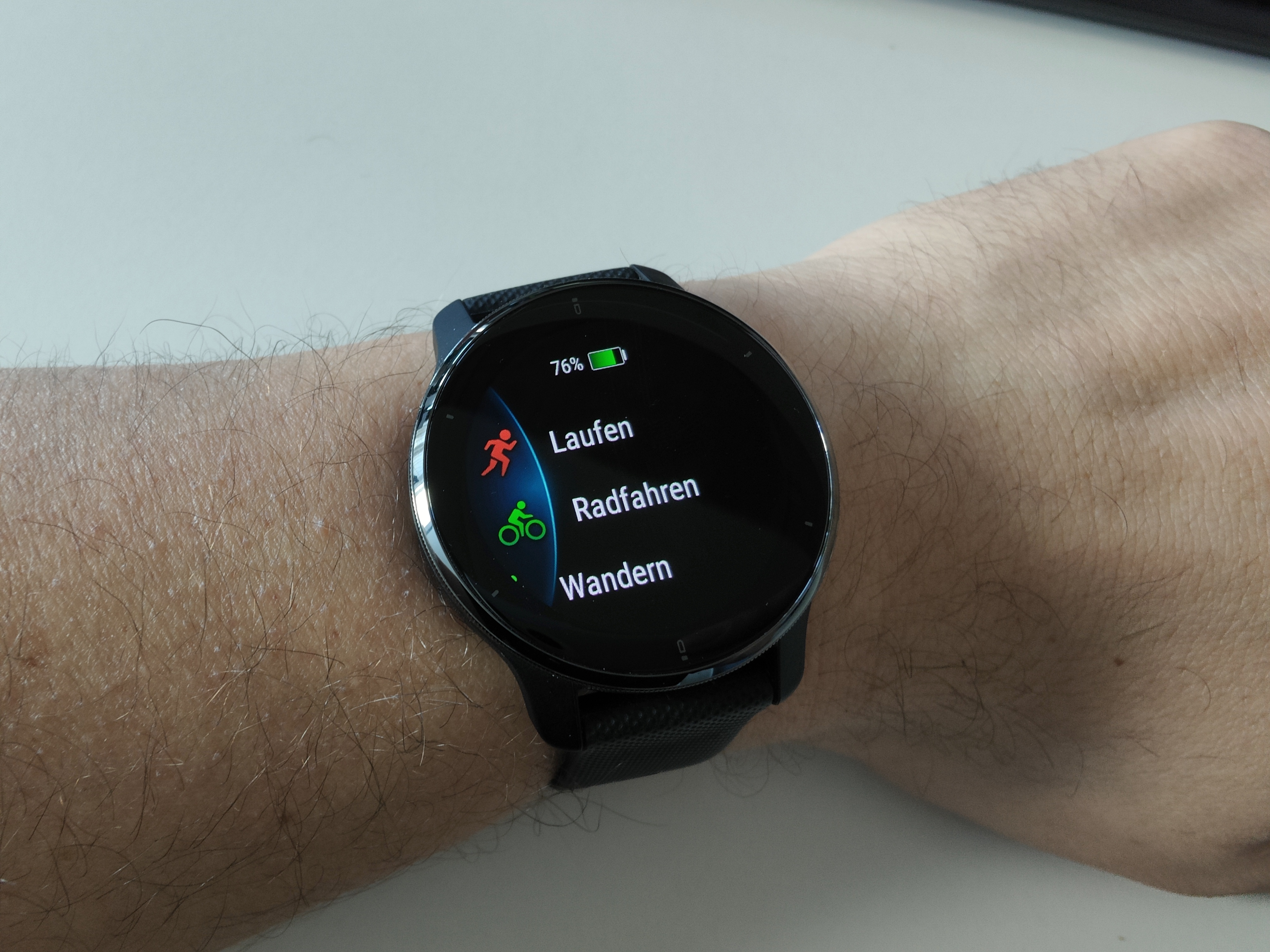 Workouts auf der Garmin Venu 2 Plus