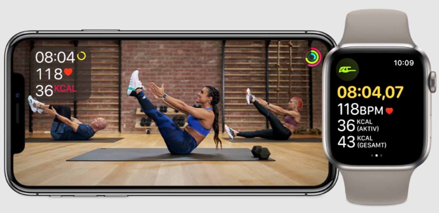 Apple Fitness+ Test.