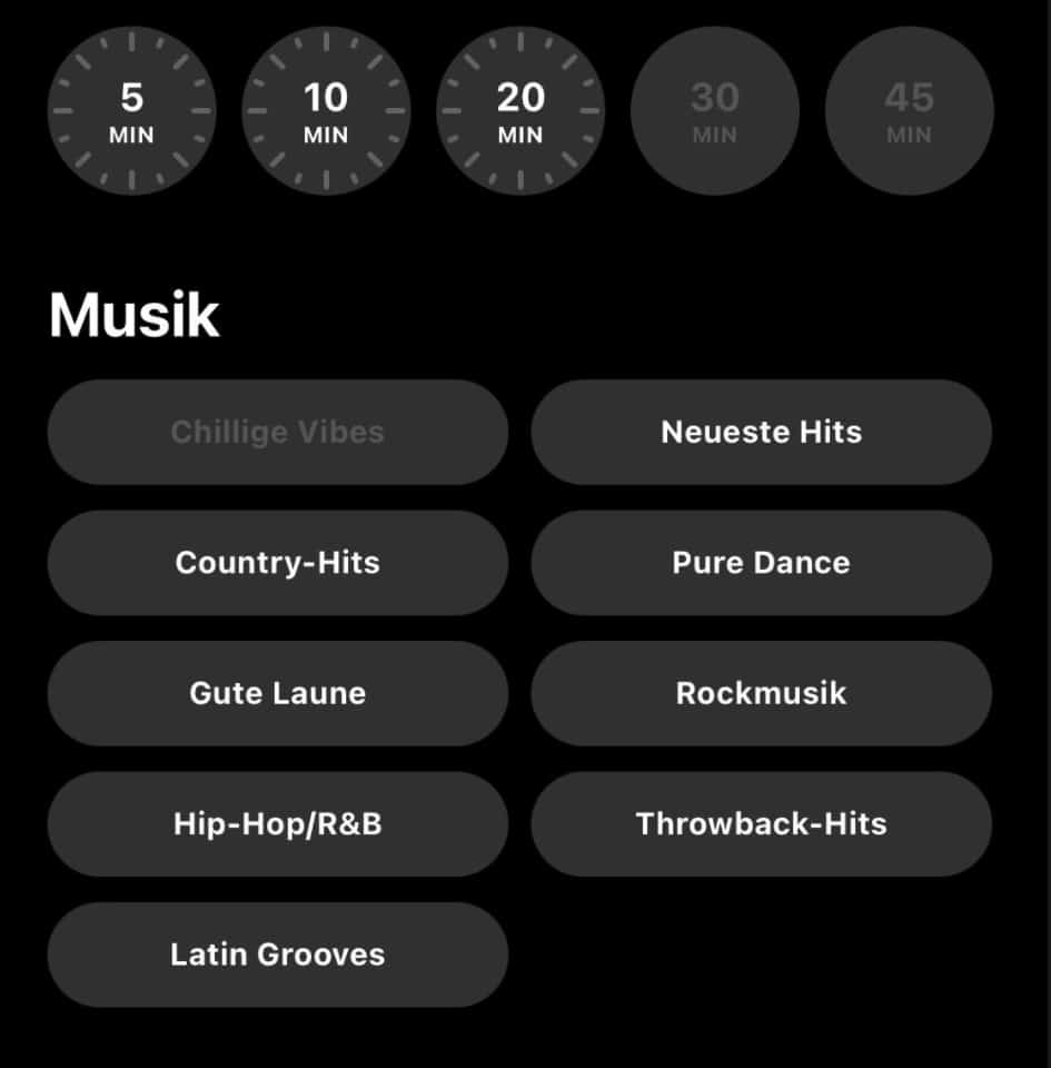 Apple Fitness+ Test.