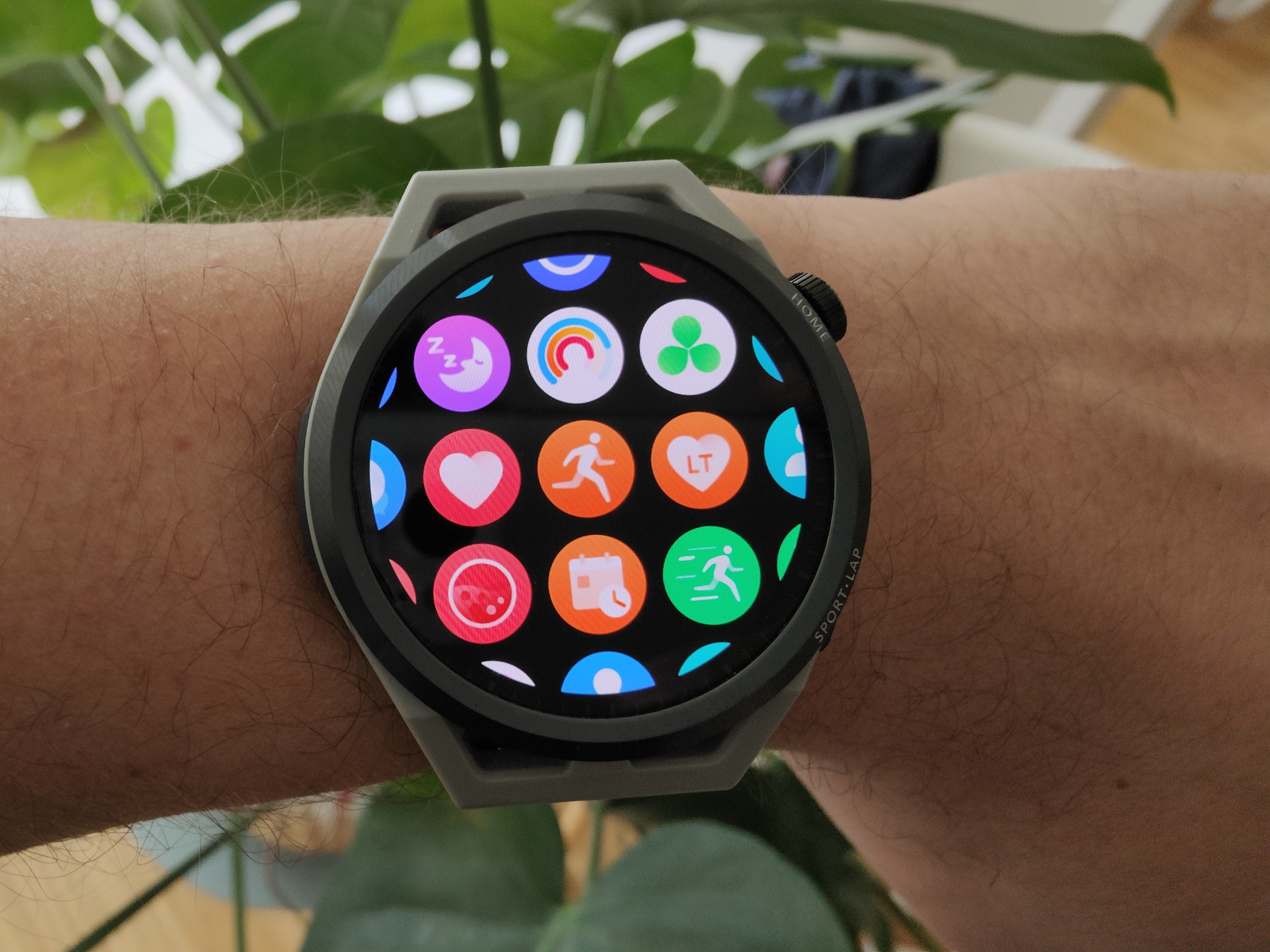 Huawei Watch GT Runner Menü