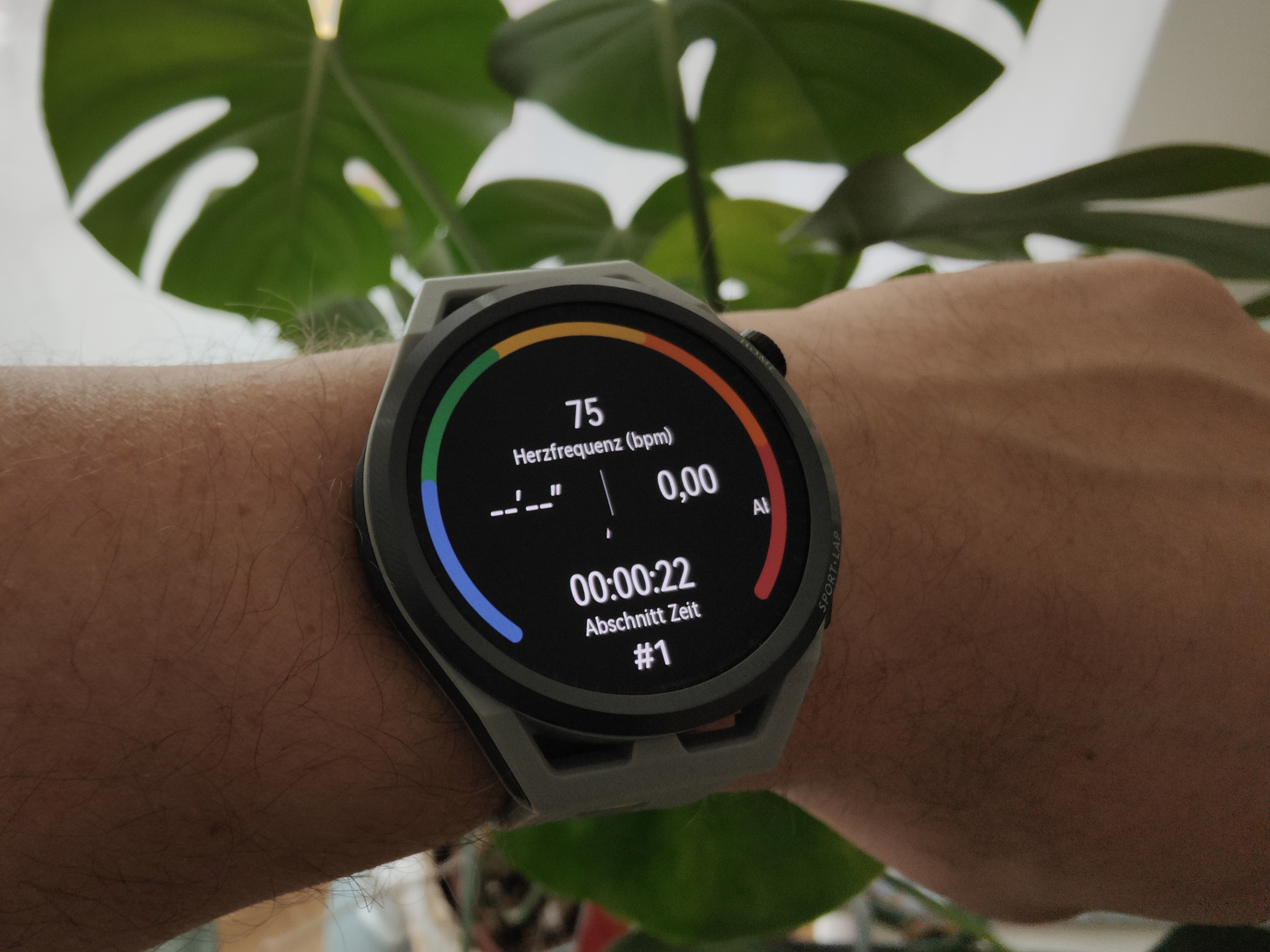 Huawei Watch GT Runner im Trainingsmodus