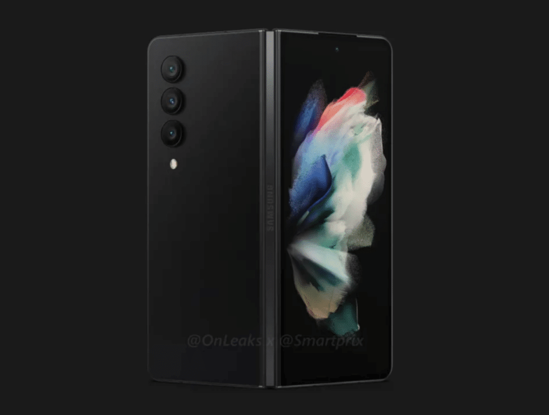 Renderbild vom Samsung Galaxy Z Fold 4