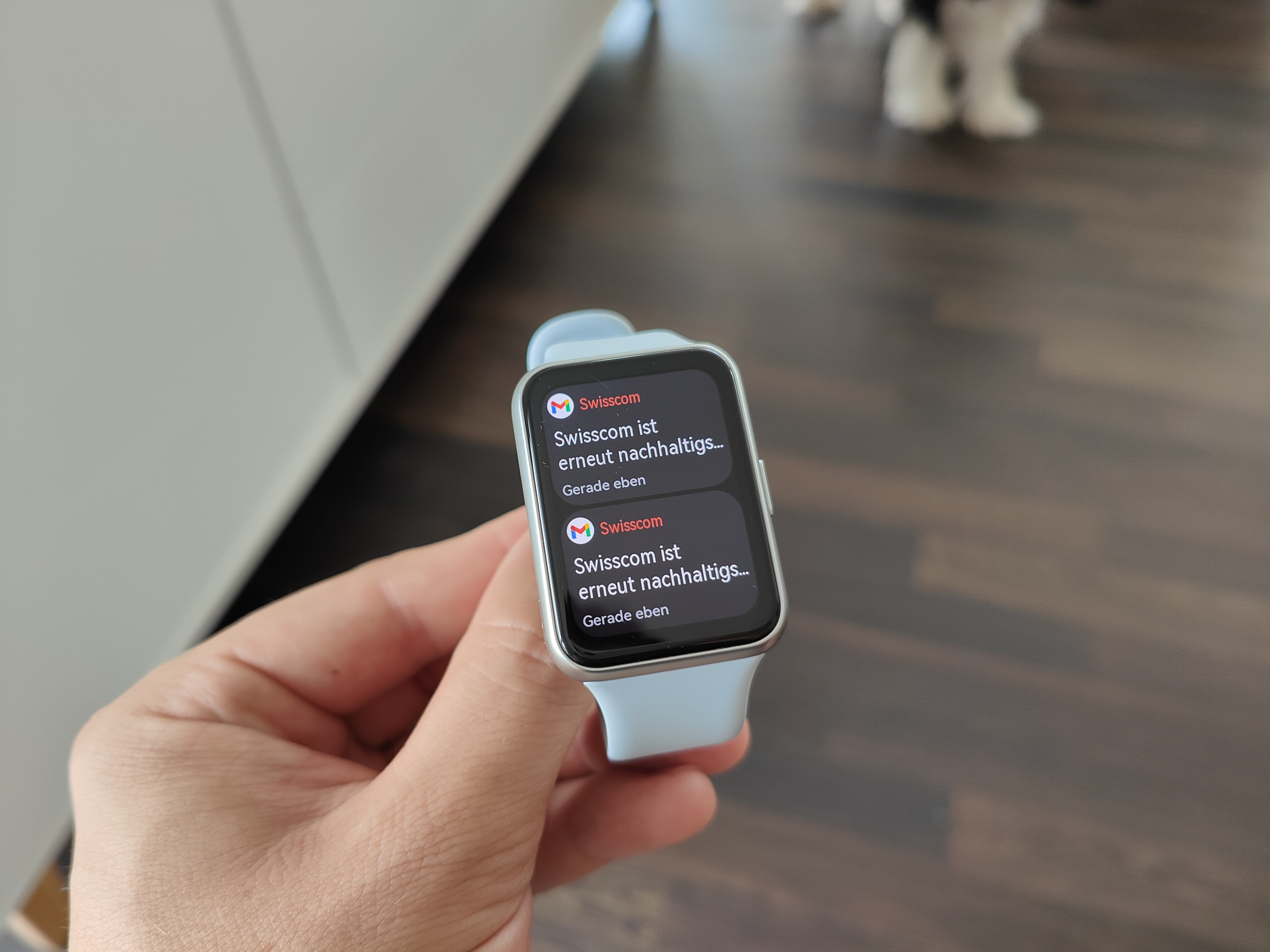 Doppelte Benachrichtigungen auf der Huawei Watch Fit 2