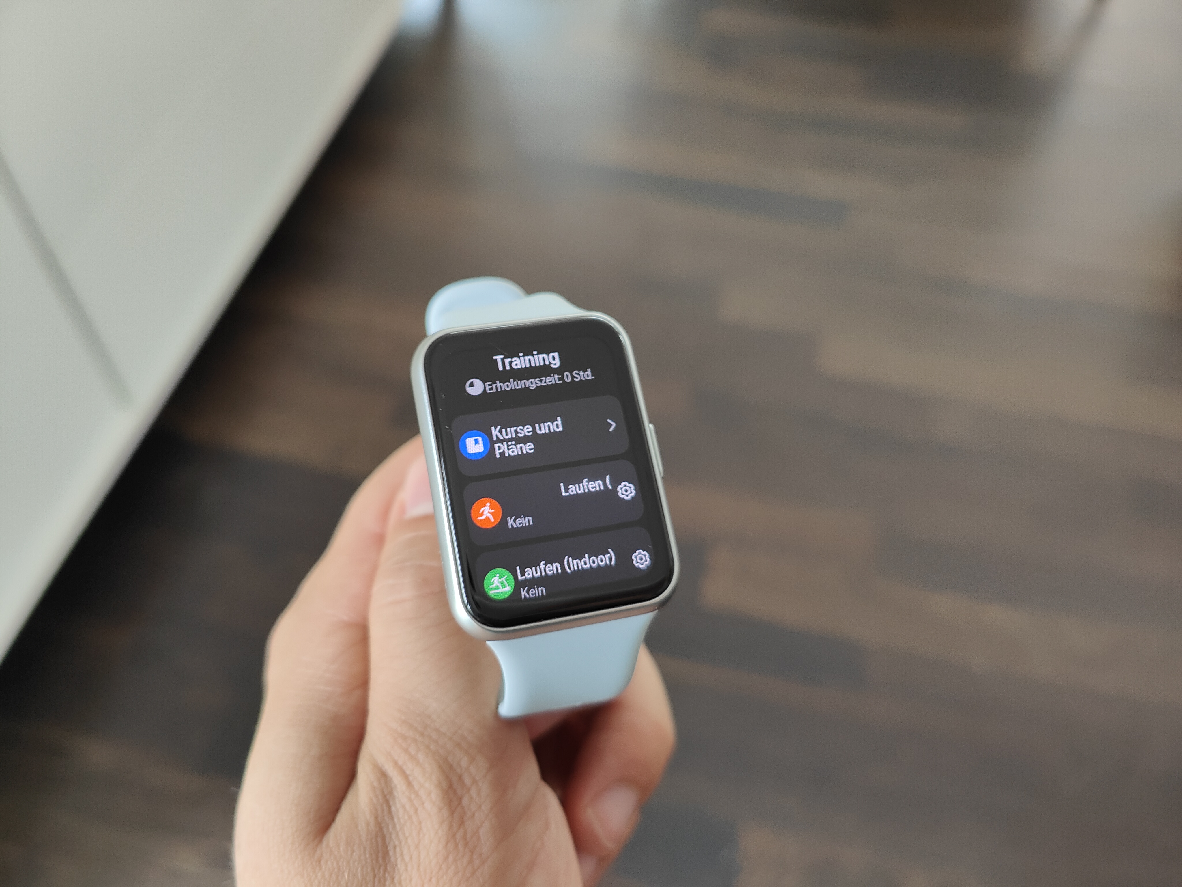 Die verschiedenen Sportmodi auf der Huawei Watch Fit 2