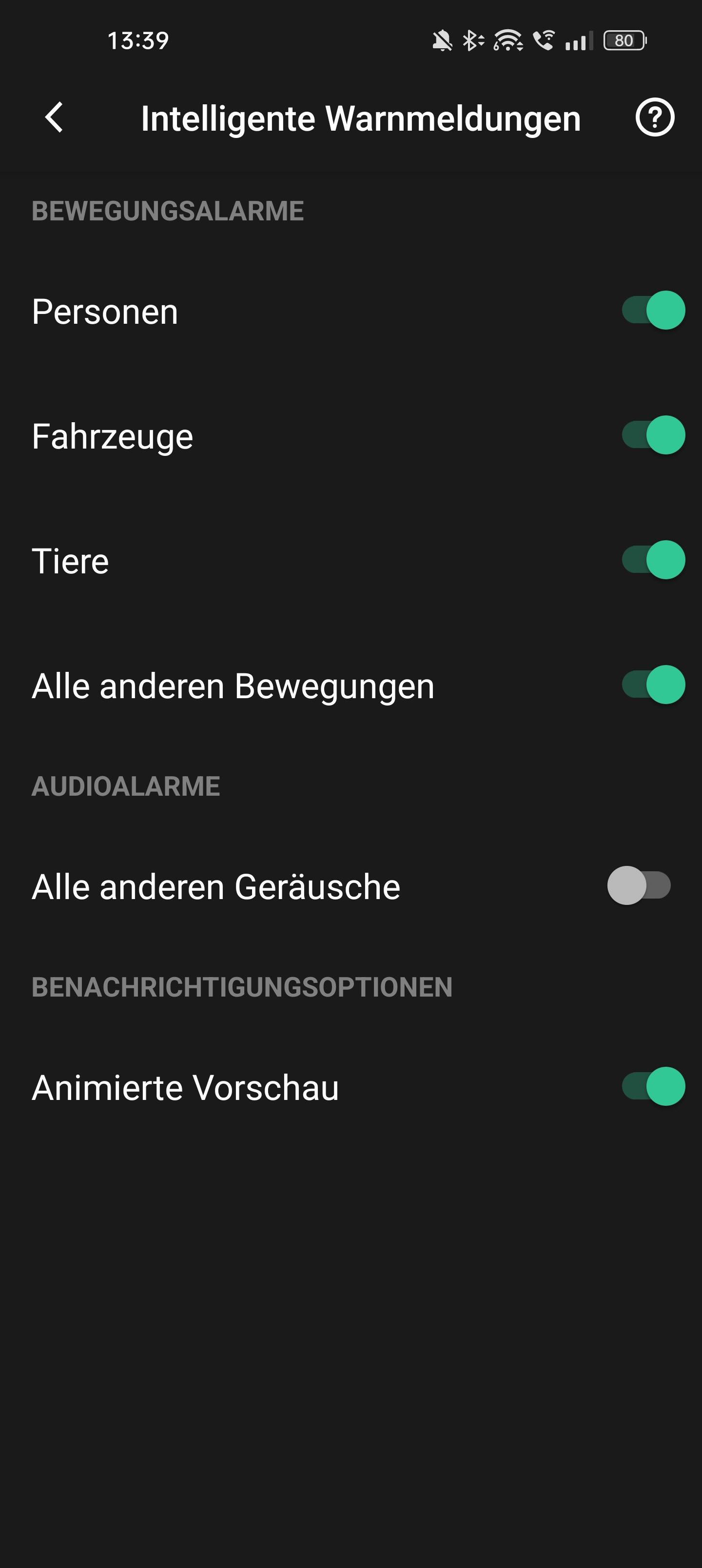 Push-Benachrichtigung lassen sich detailliert einstellen