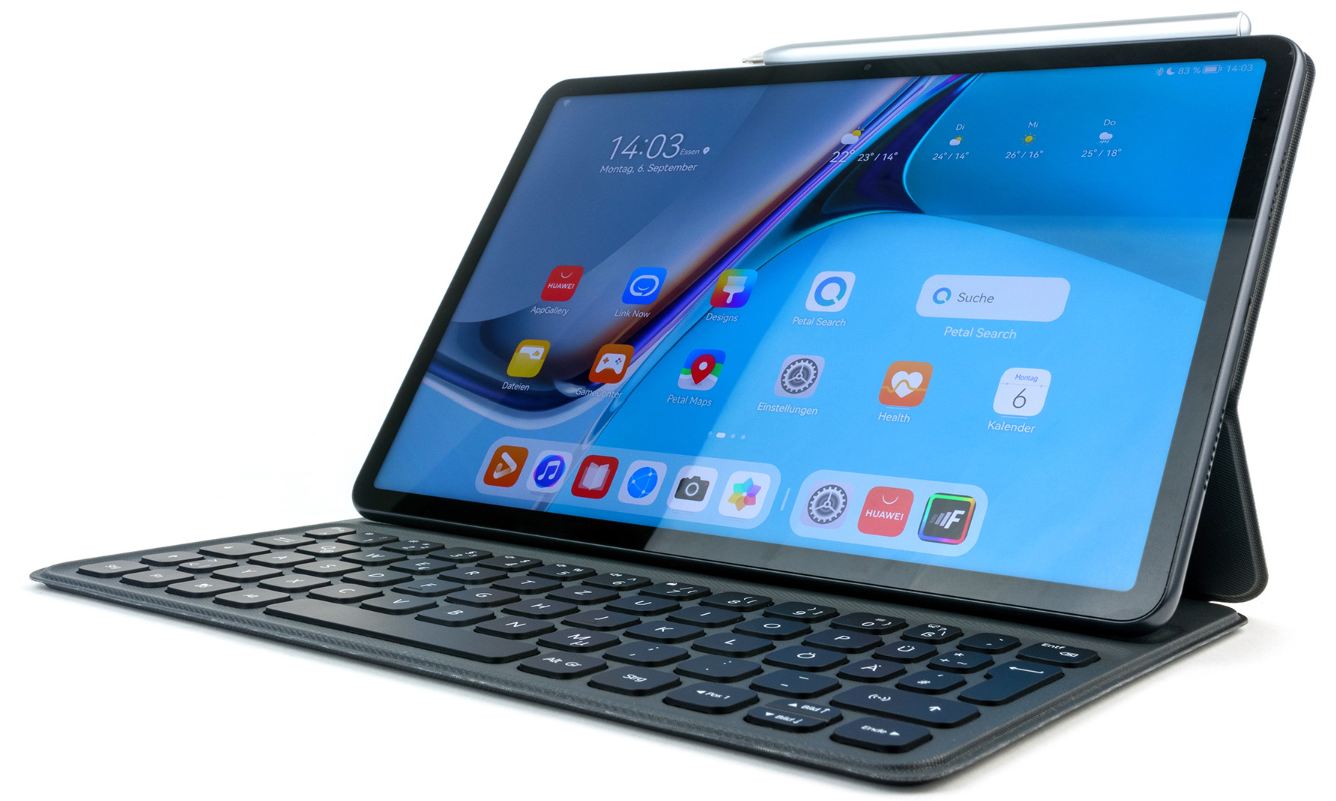 Huawei Matepad 11 mit M-Pencil.