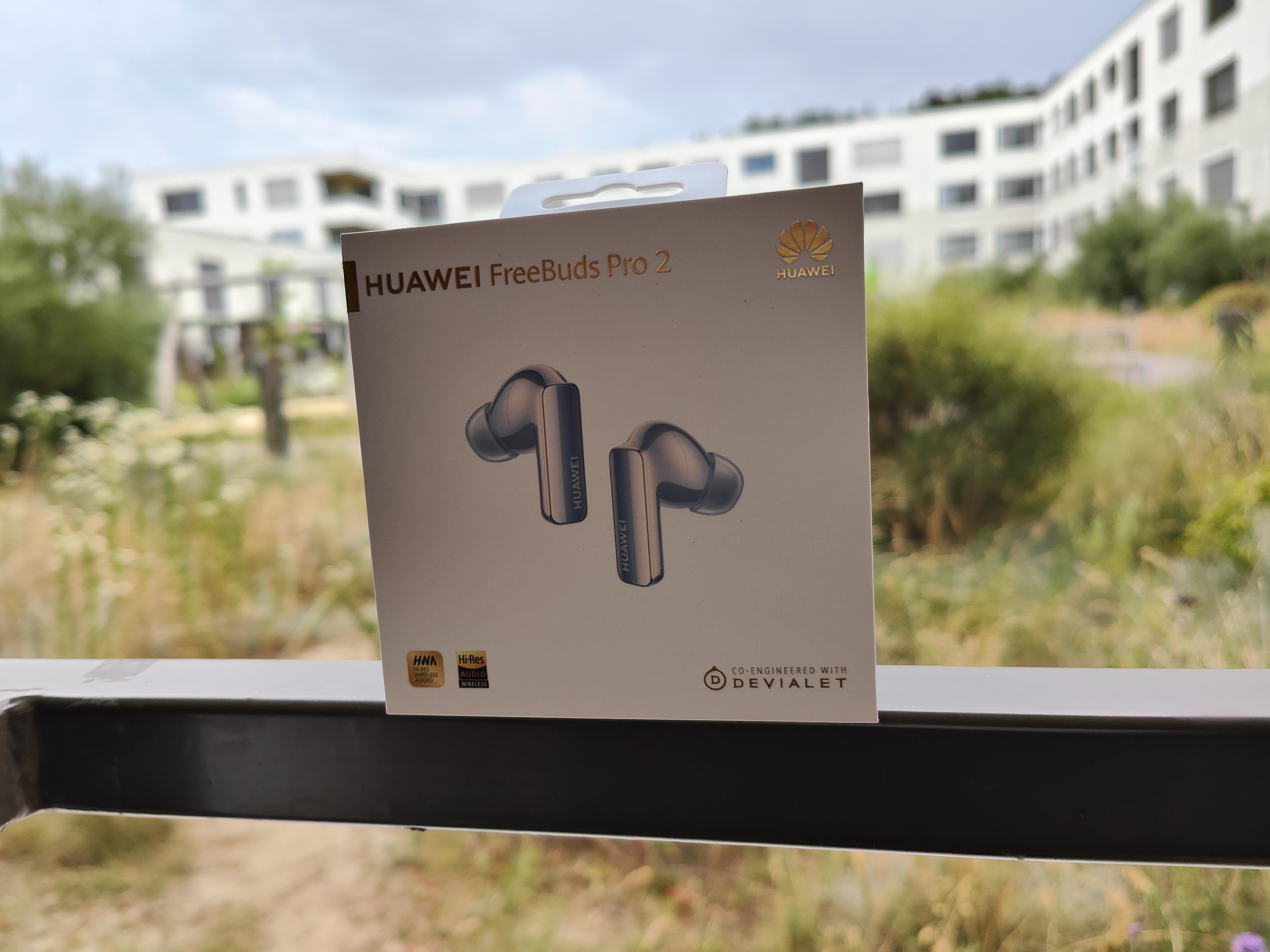 Die Verpackung der Huawei FreeBuds 2 Pro