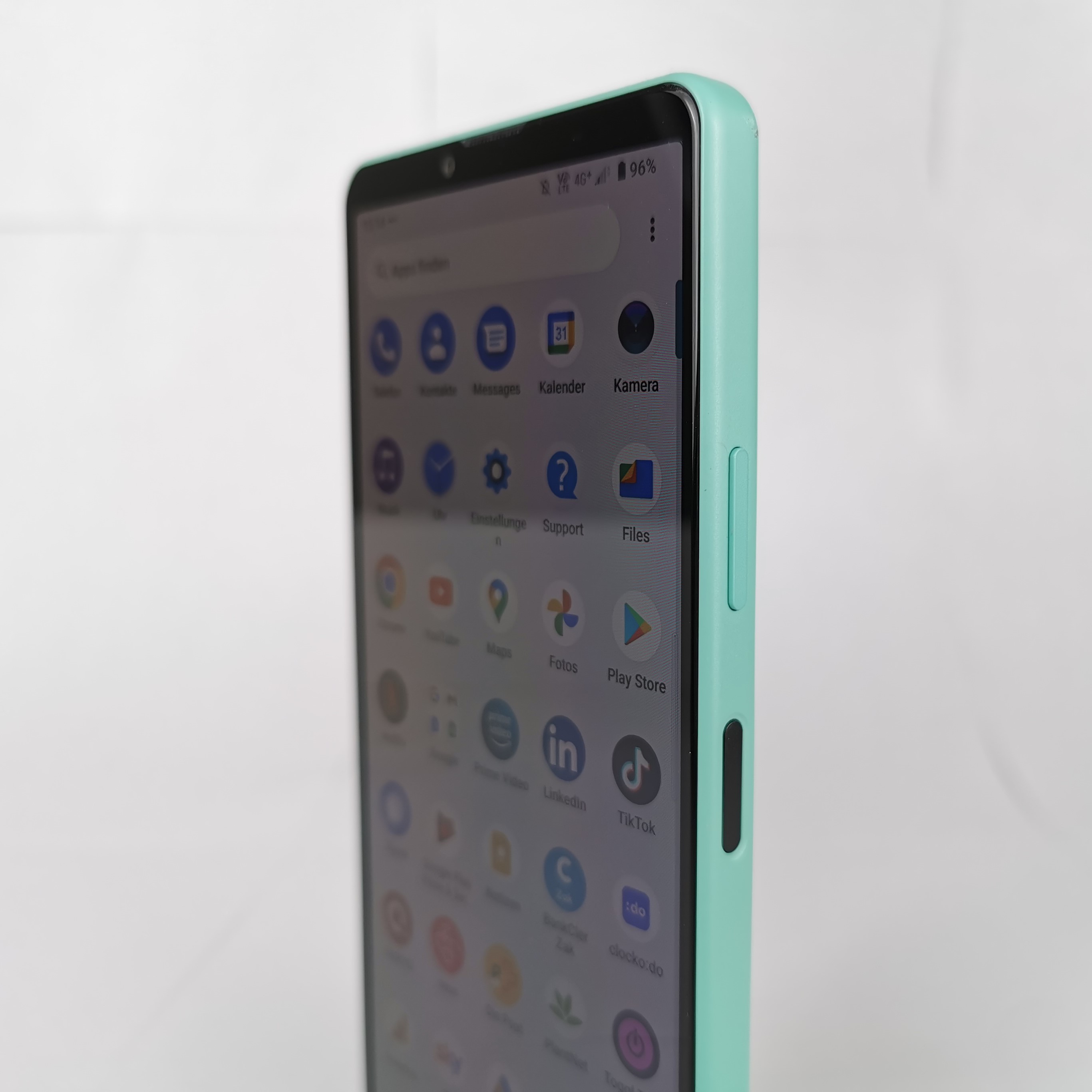 Sony Xperia 10 IV Fingerabdrucksensor.