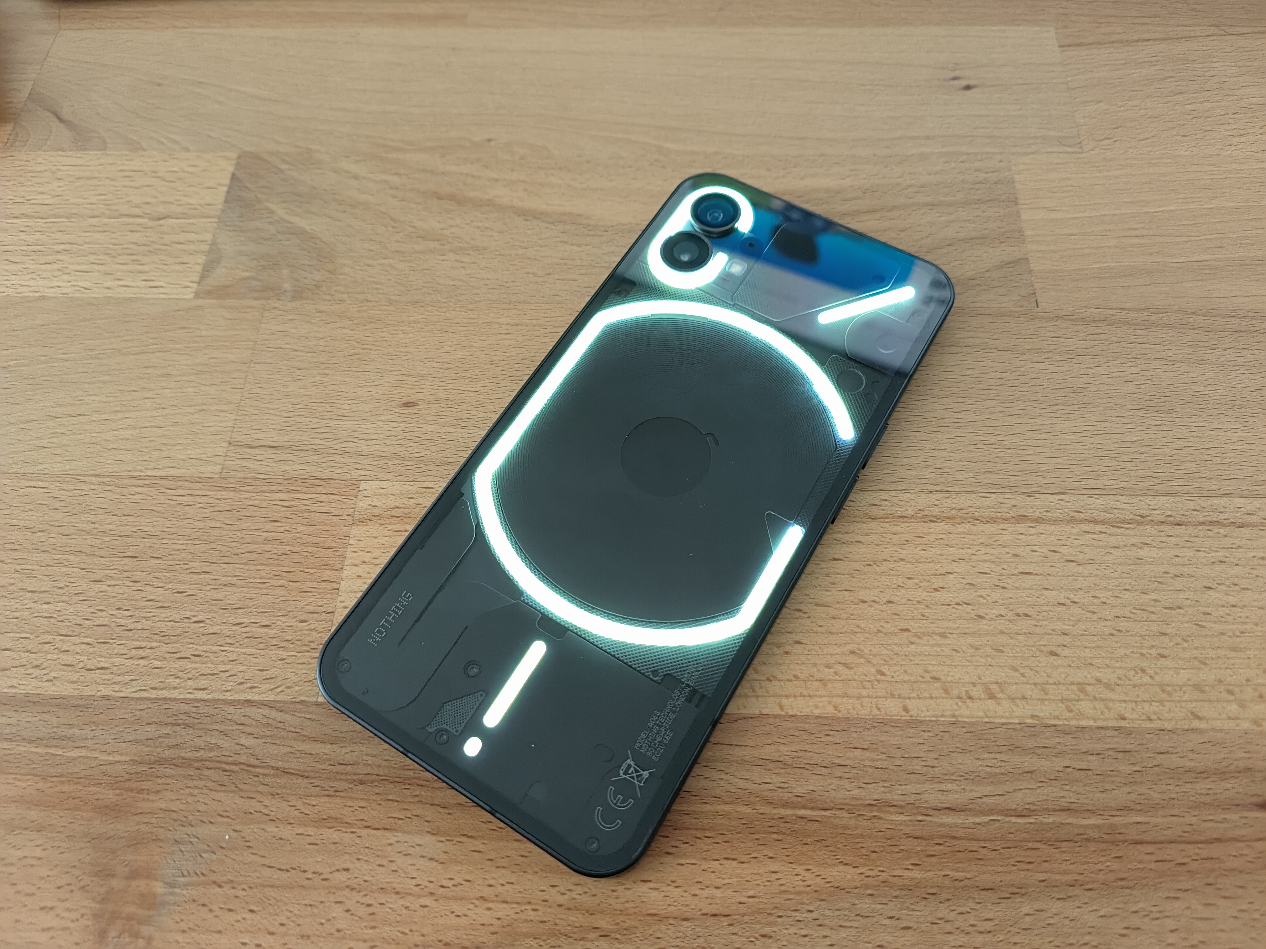 Glyph-Interface des Nothing Phone 1