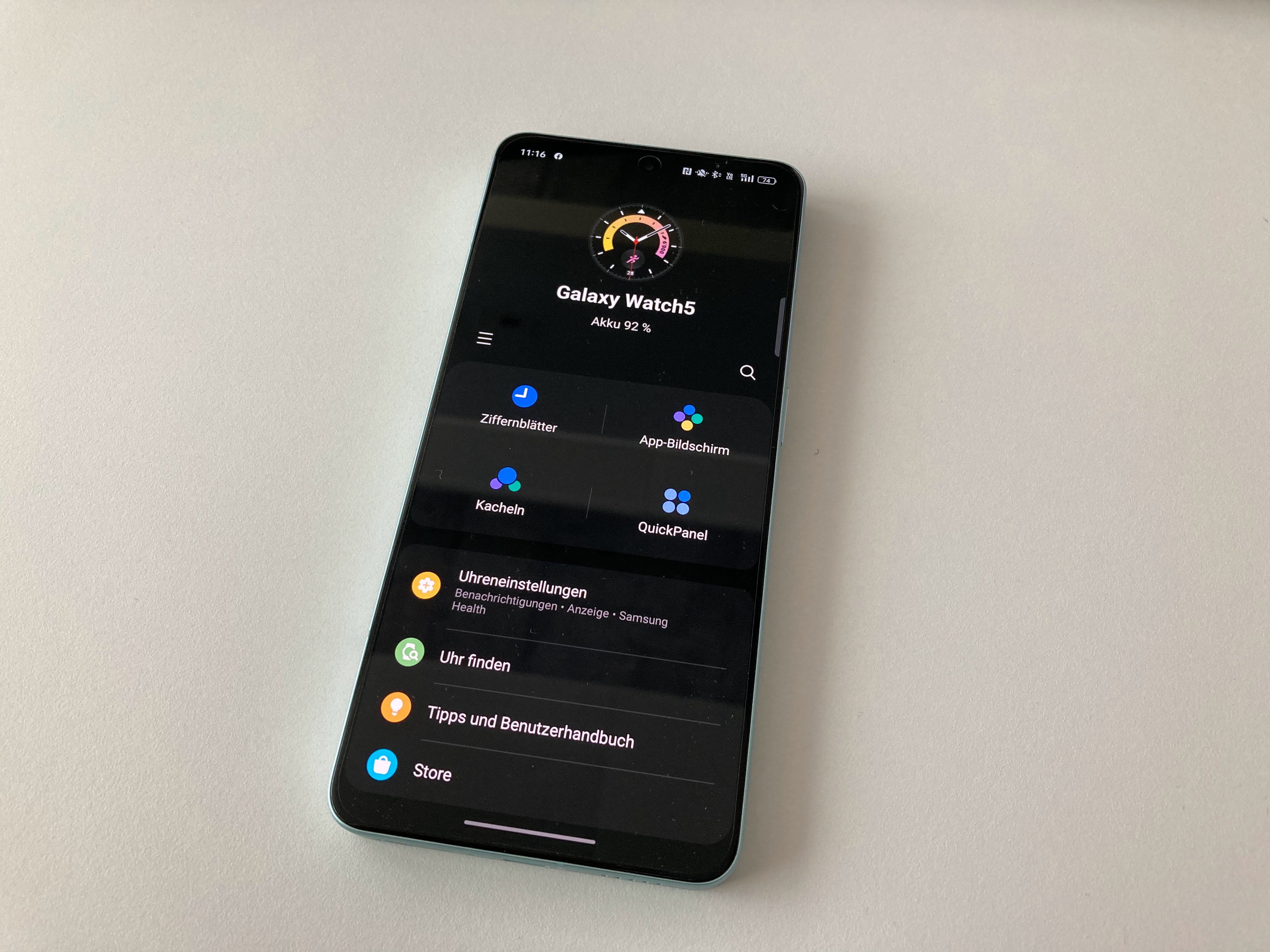 Samsung Wearable App