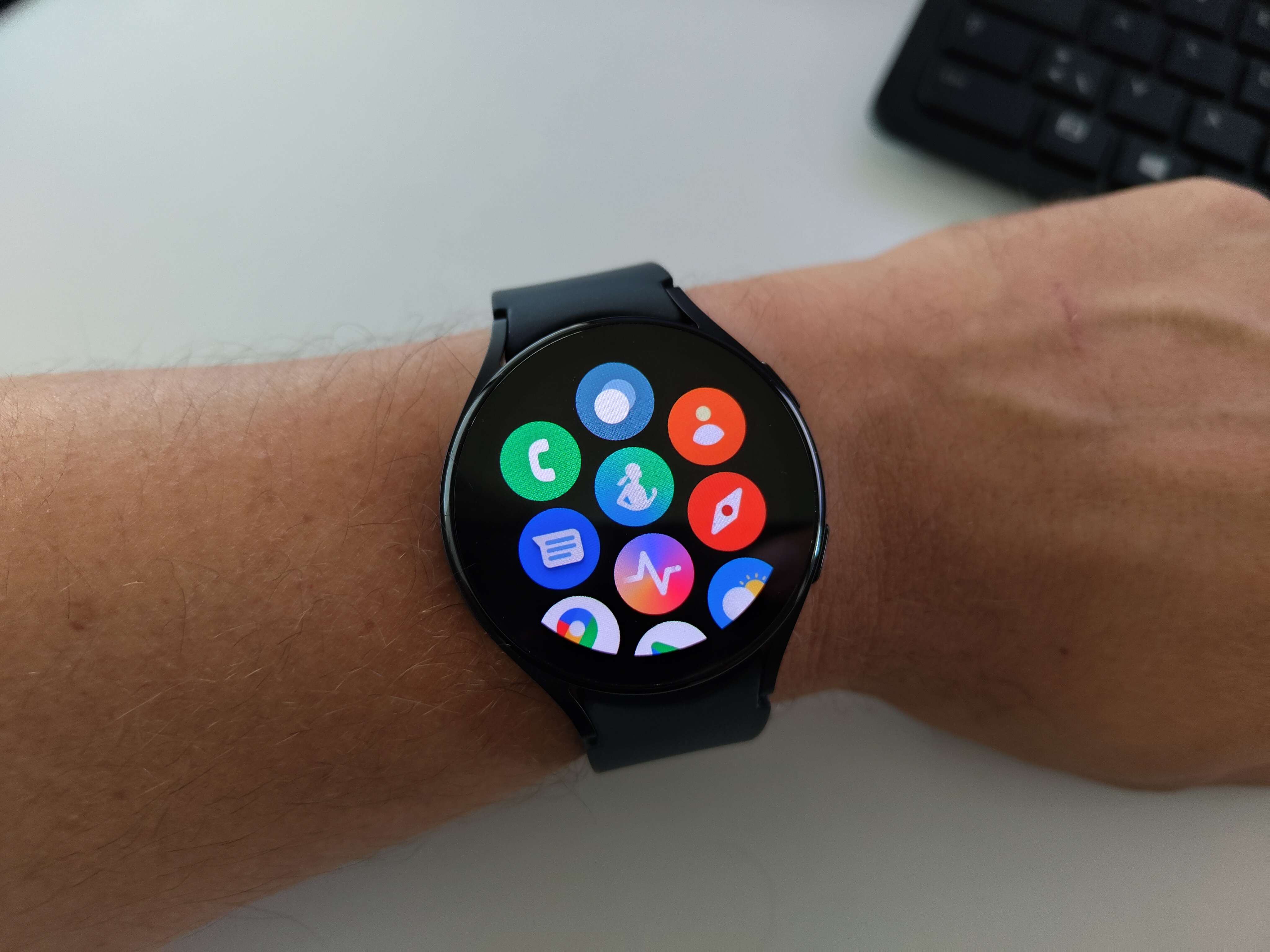 Das Menü auf der Samsung Galaxy Watch5