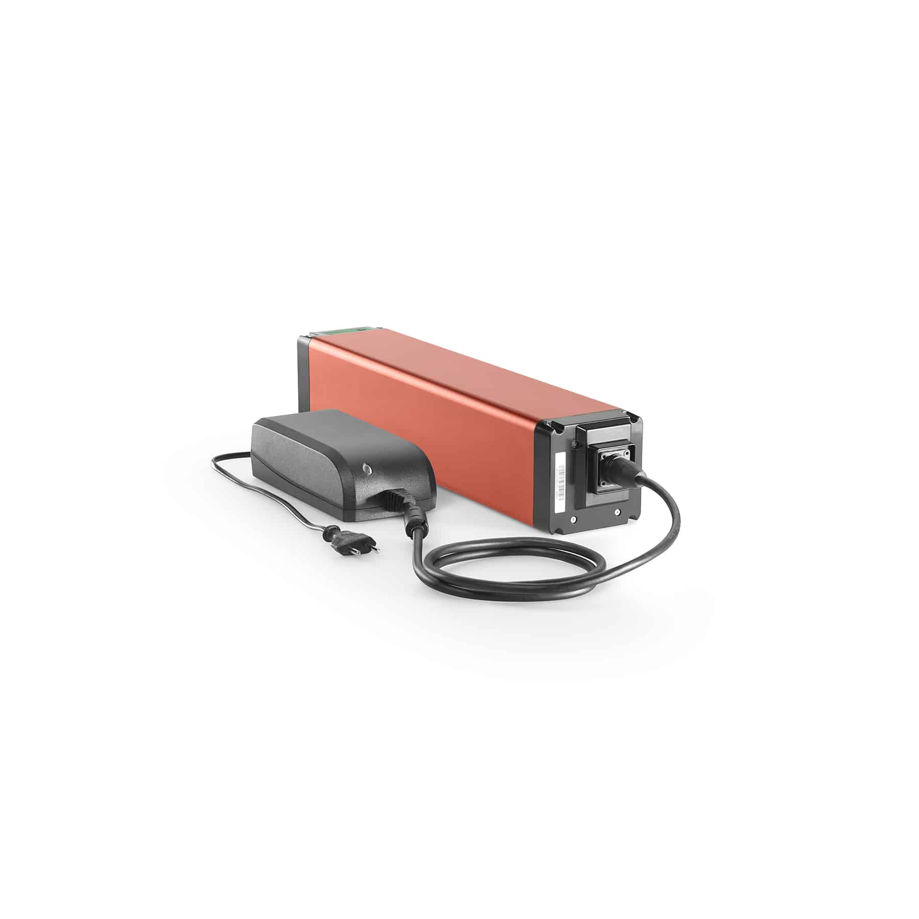 Der Akku inklusive Ladegerät