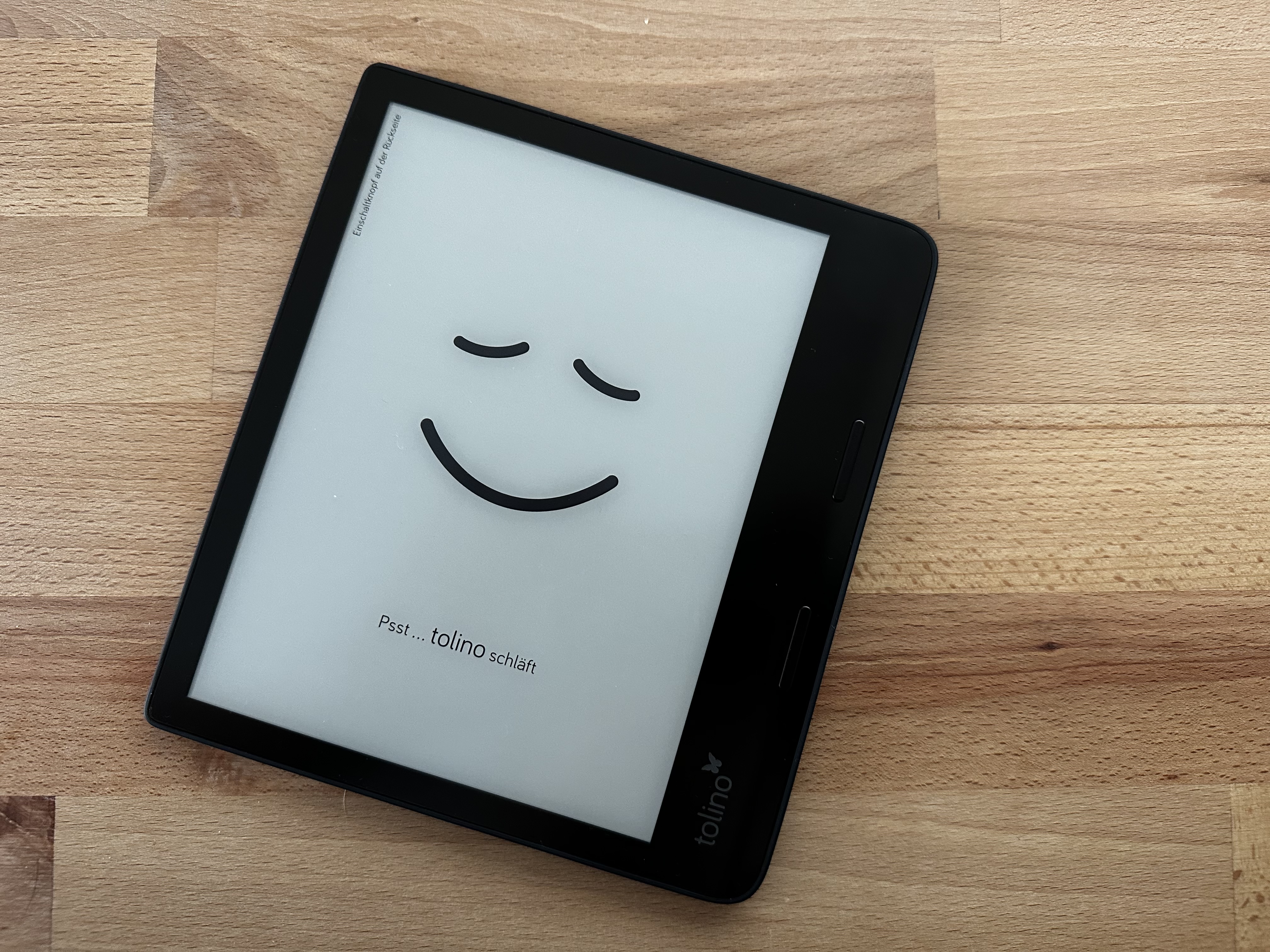 Tolino epos 3 im Standby-Modus