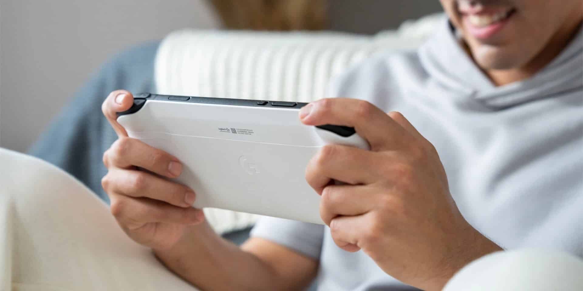 Rückseite des Logitech G Cloud