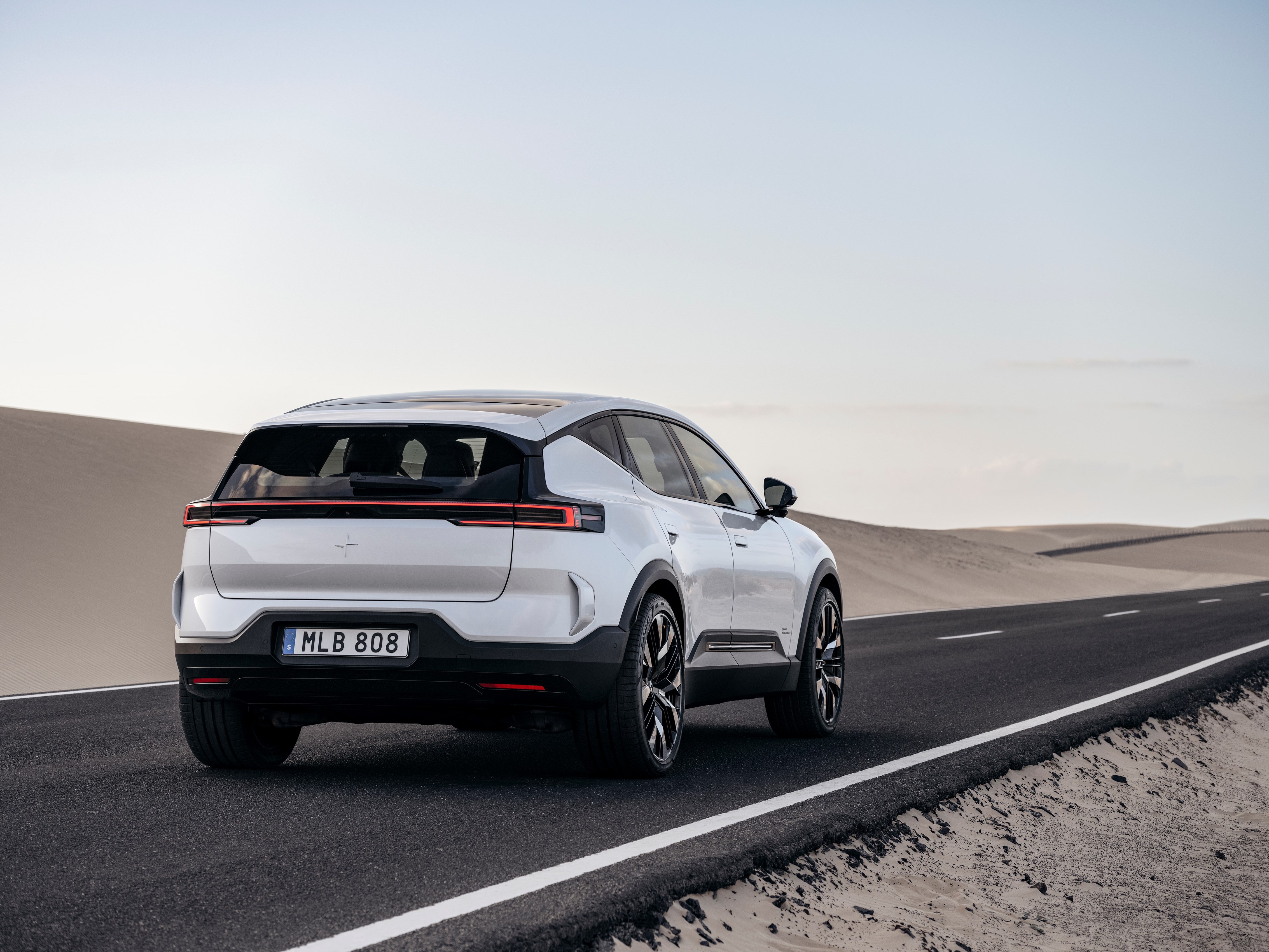 Heckansicht Polestar 3